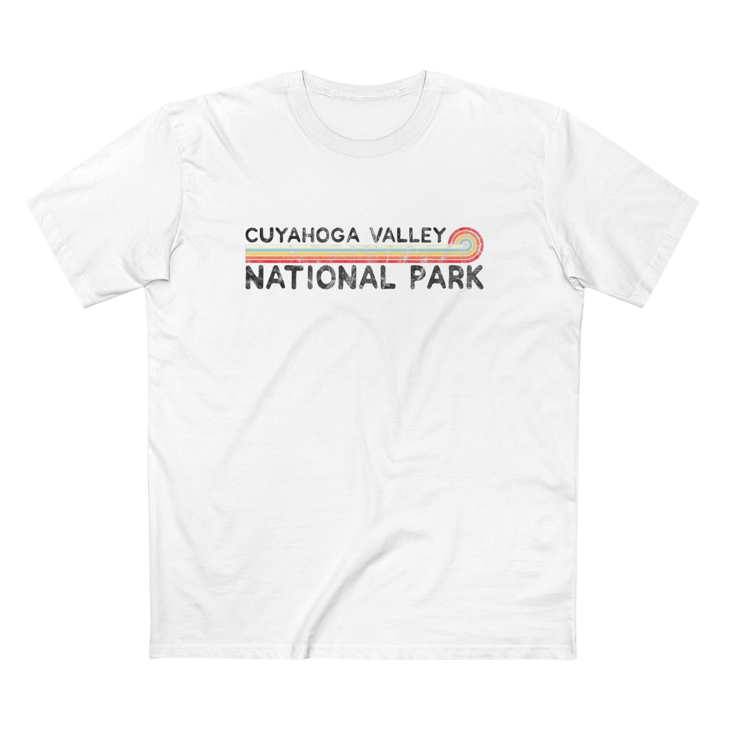 Cuyahoga Valley National Park T-Shirt - Vintage Stretched Sunrise