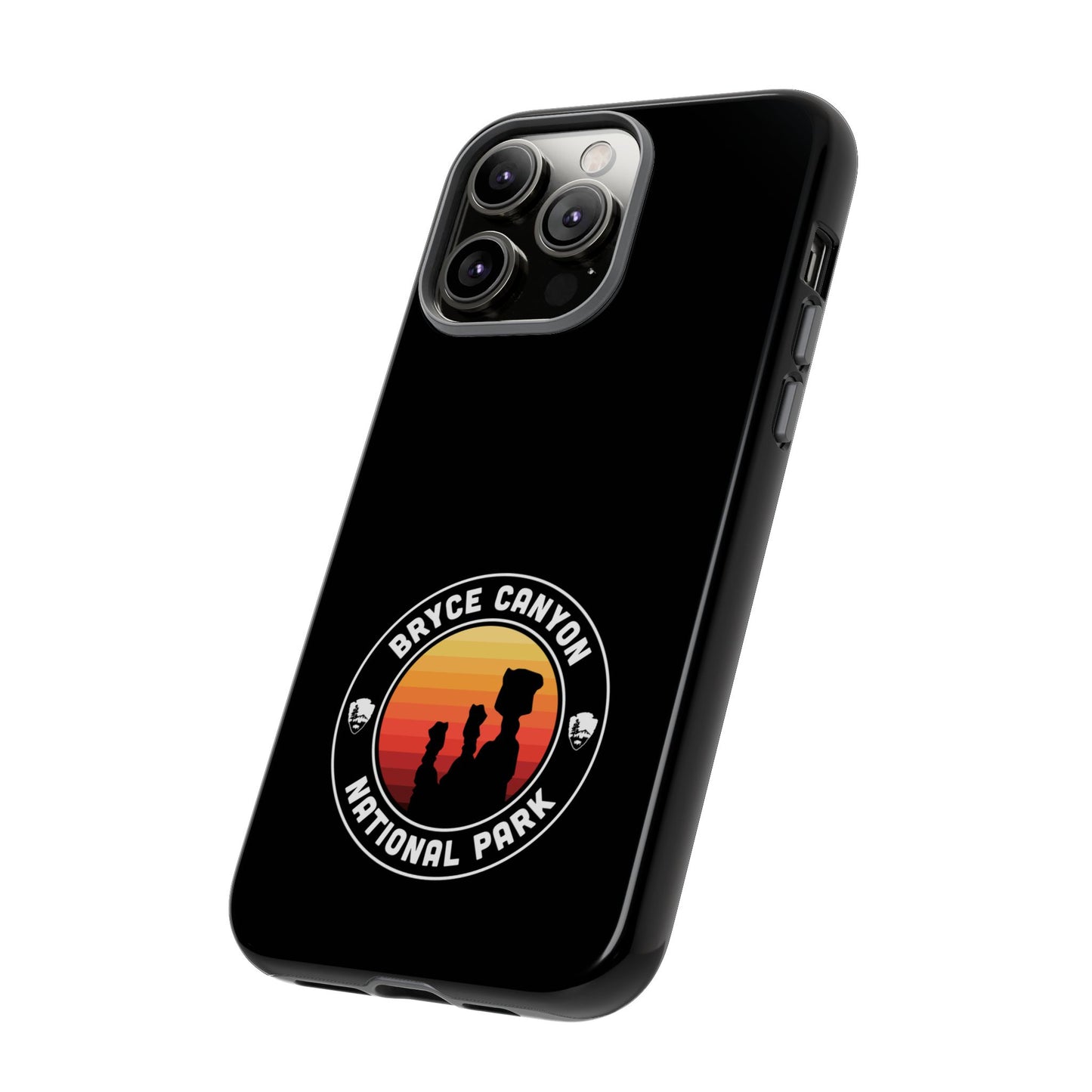 Bryce Canyon National Park Phone Case - Round Emblem Design