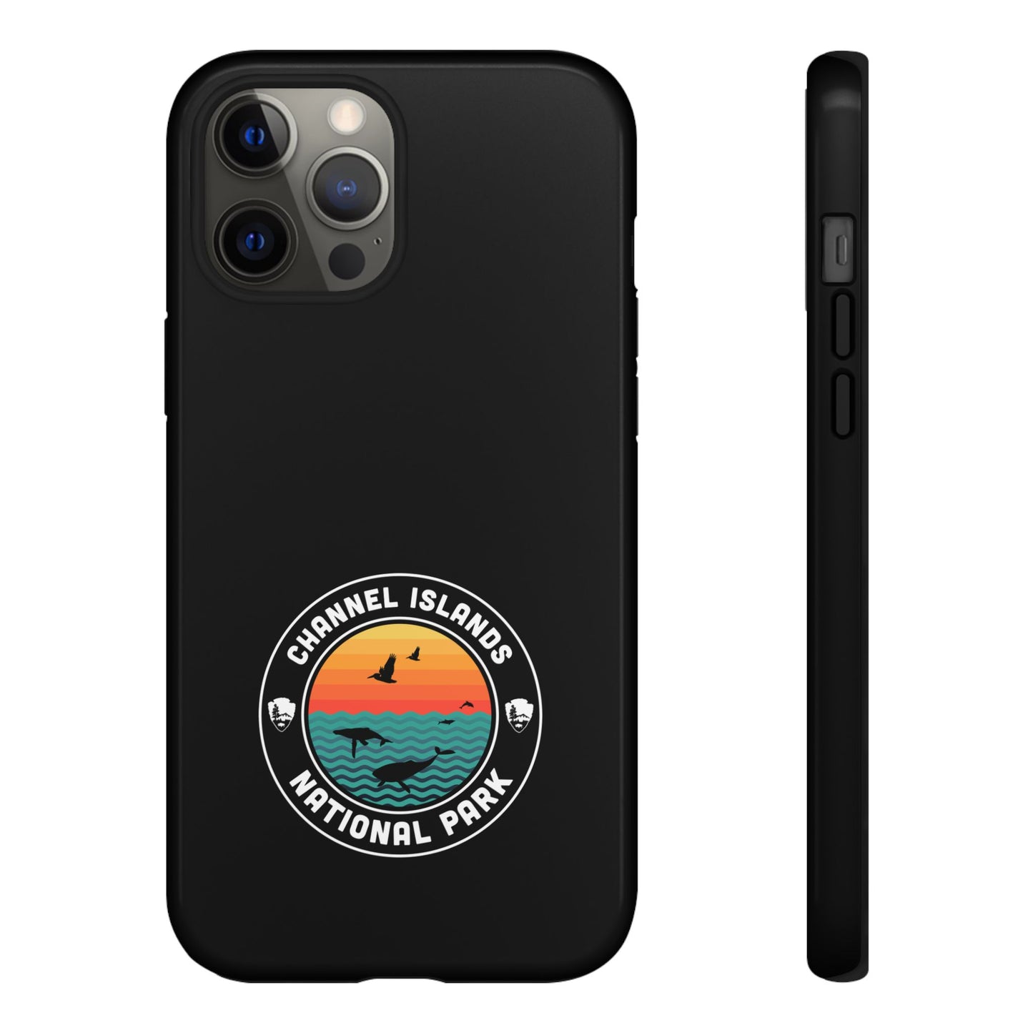 Channel Islands National Park Phone Case - Round Emblem Design