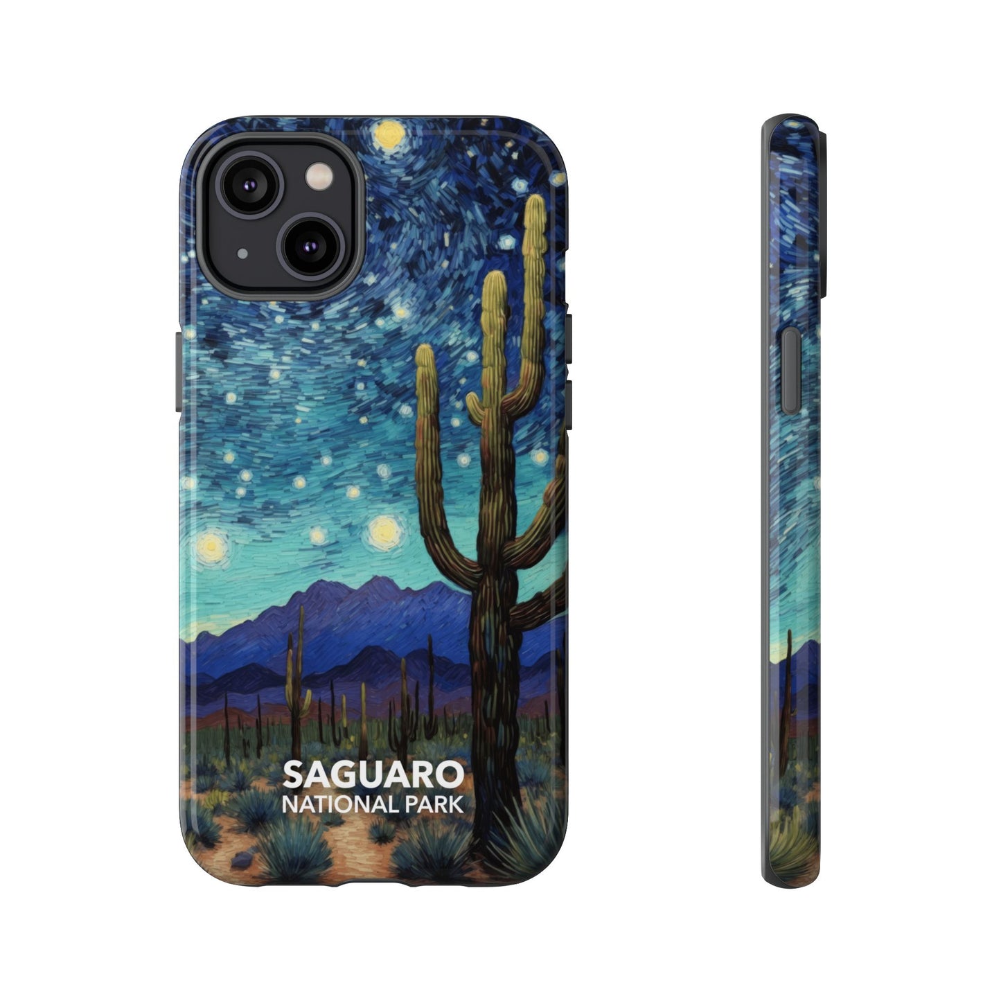 Saguaro National Park Phone Case - Starry Night