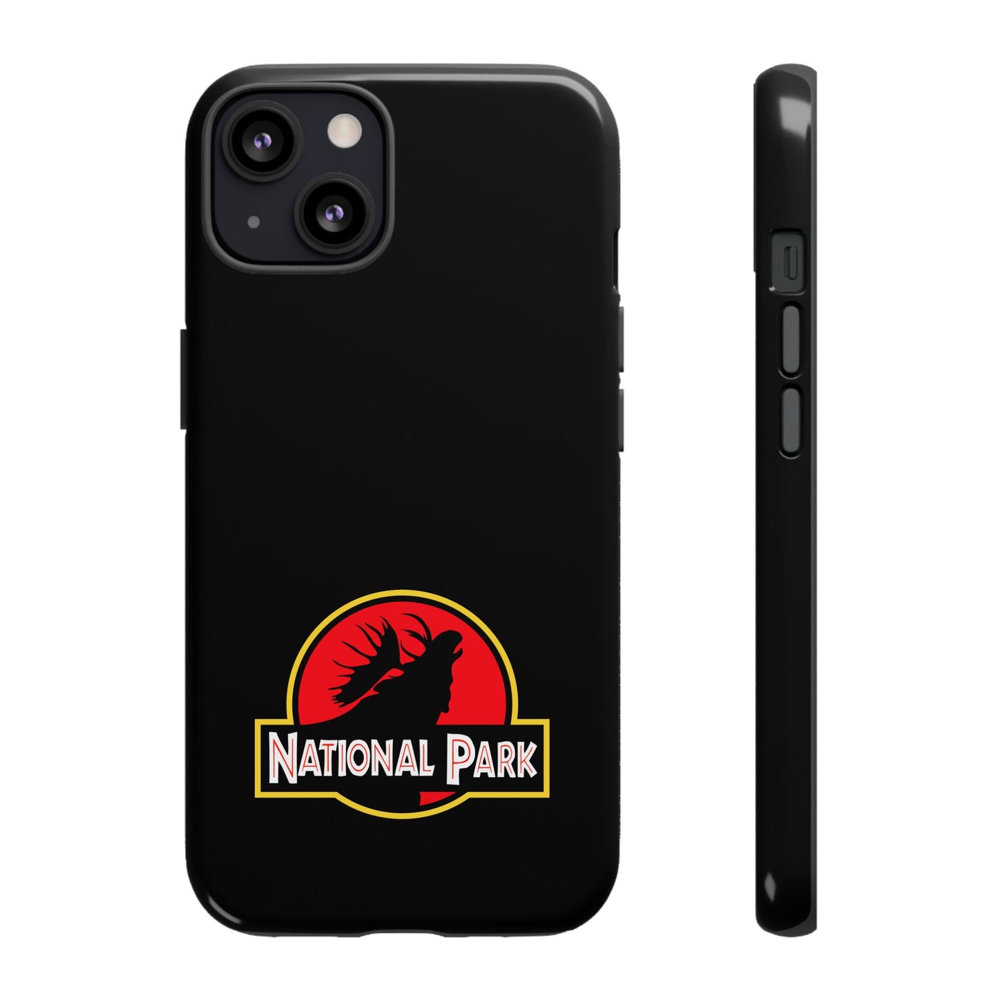 Moose National Park Phone Case - Parody Logo