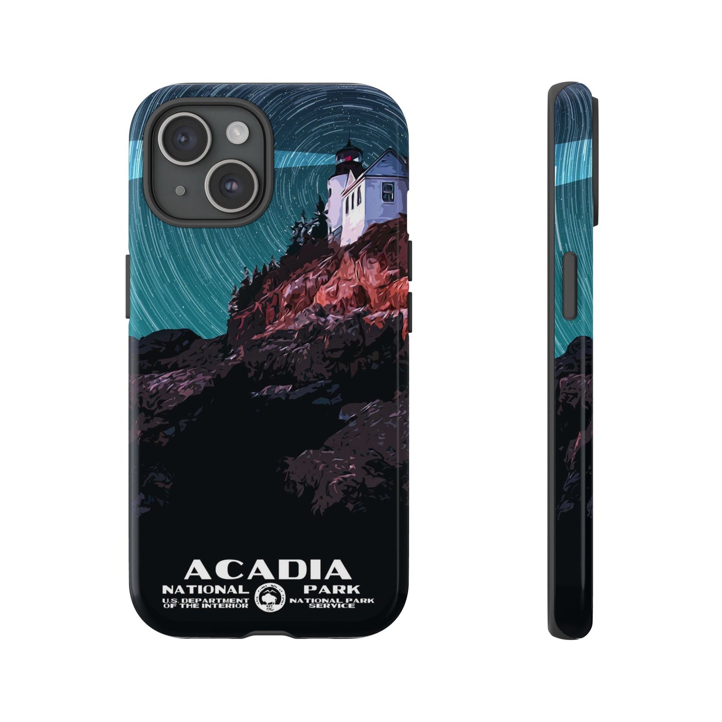 Acadia National Park Phone Case - WPA Style