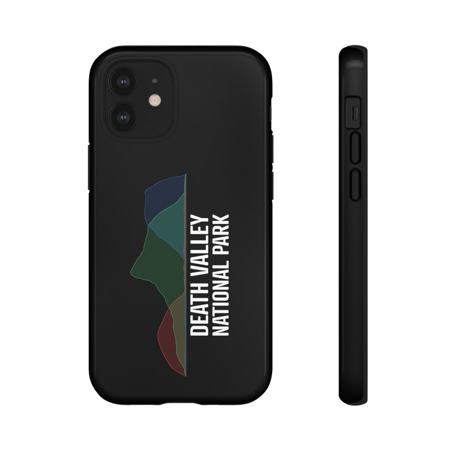 Death Valley National Park Phone Case - Histogram Design