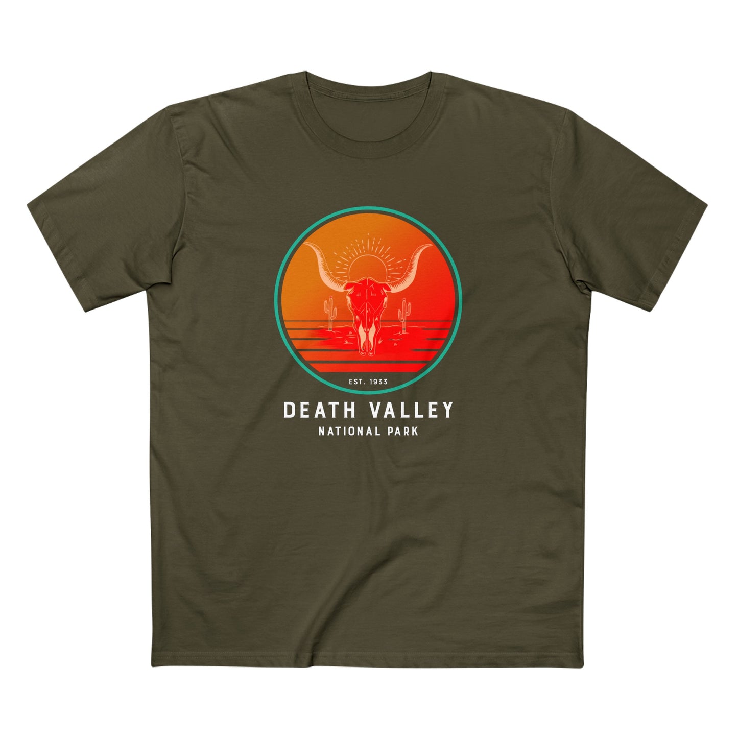 Death Valley National Park T-Shirt - Skull