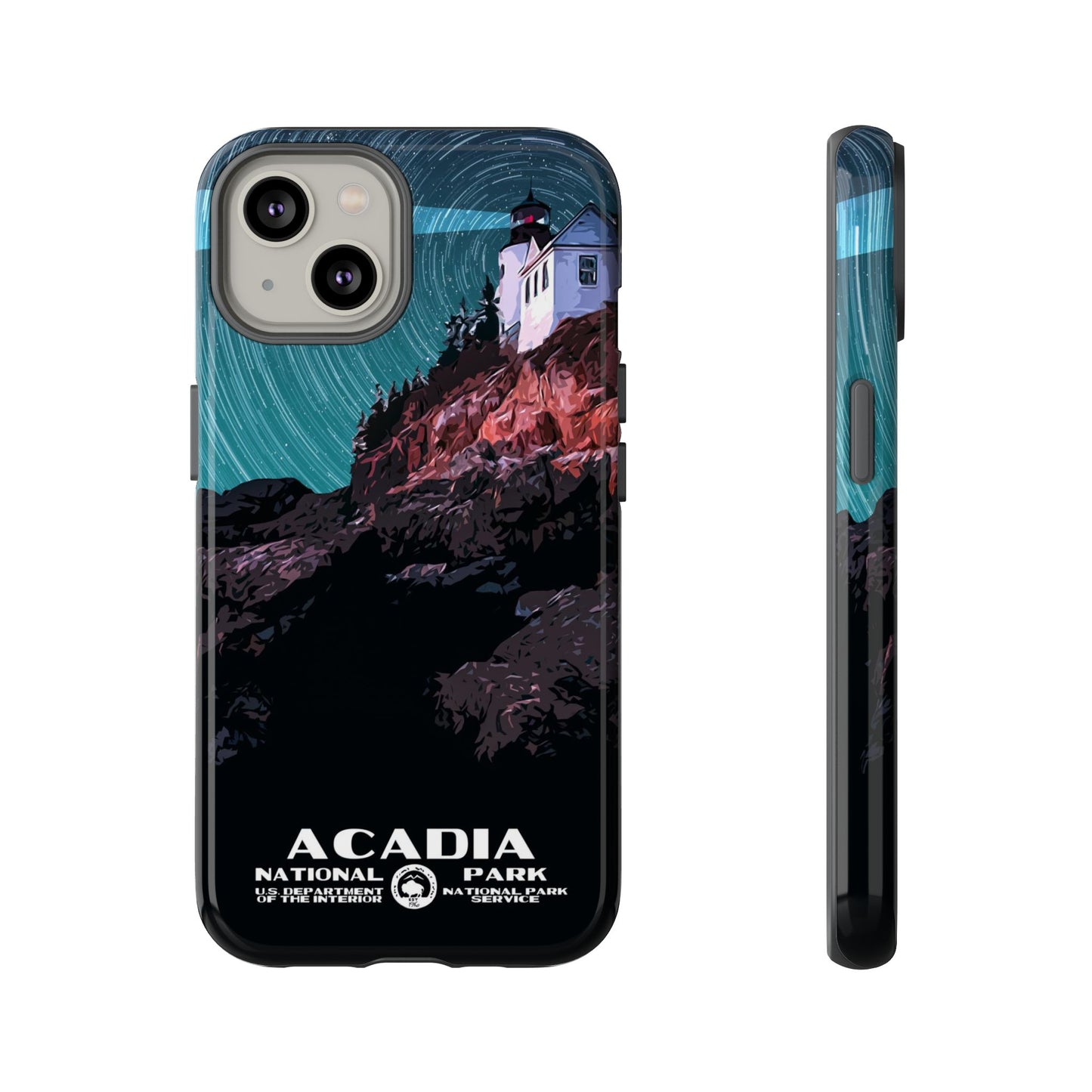 Acadia National Park Phone Case - WPA Style