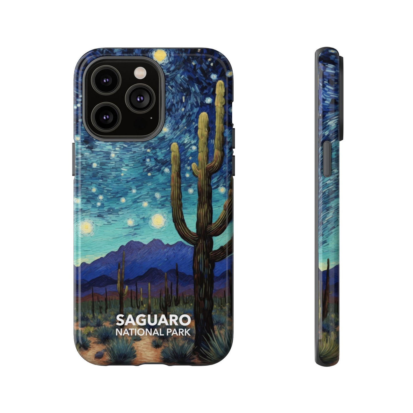 Saguaro National Park Phone Case - Starry Night