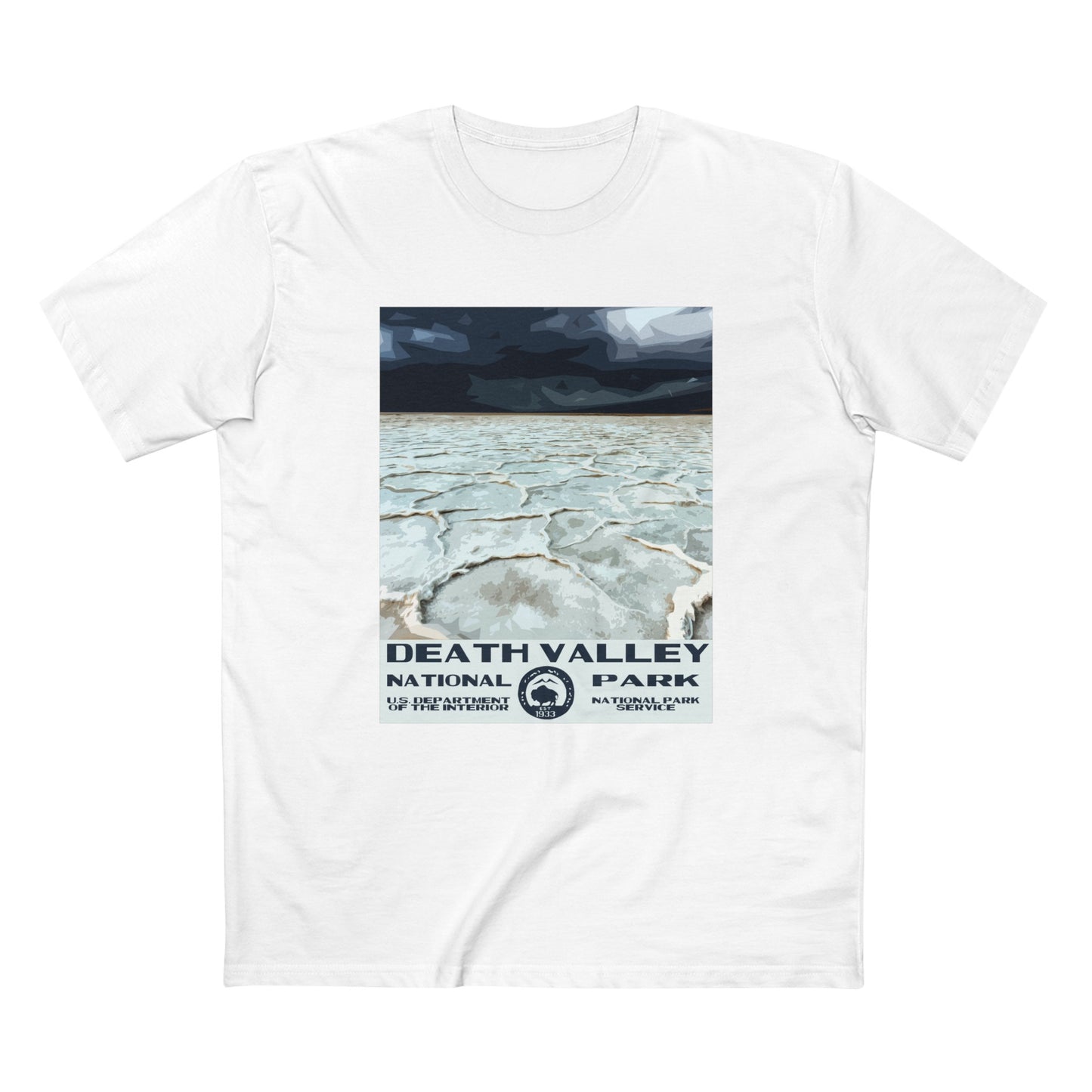 Death Valley National Park T-Shirt - Badwater Basin WPA