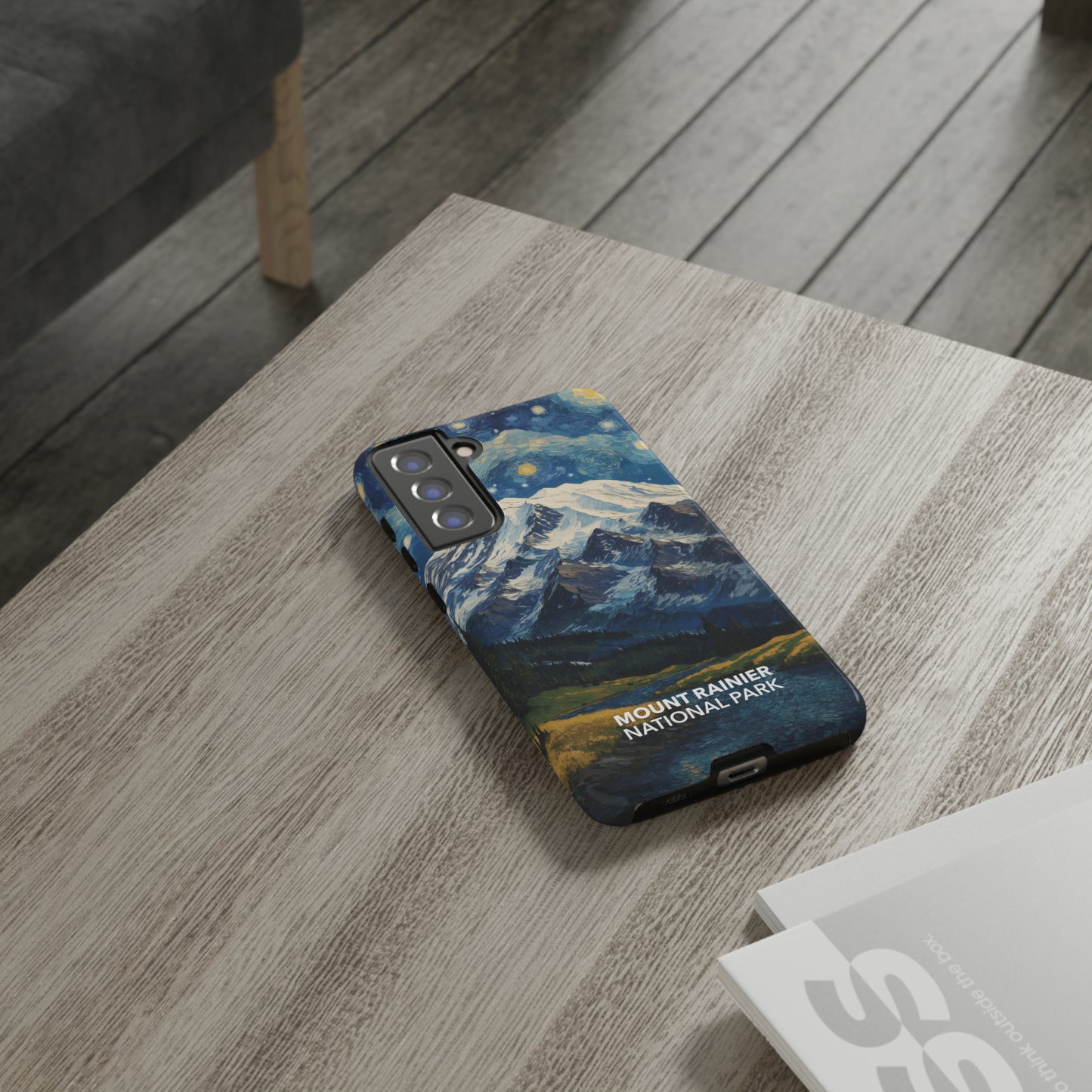 Mount Rainier National Park Phone Case - Starry Night