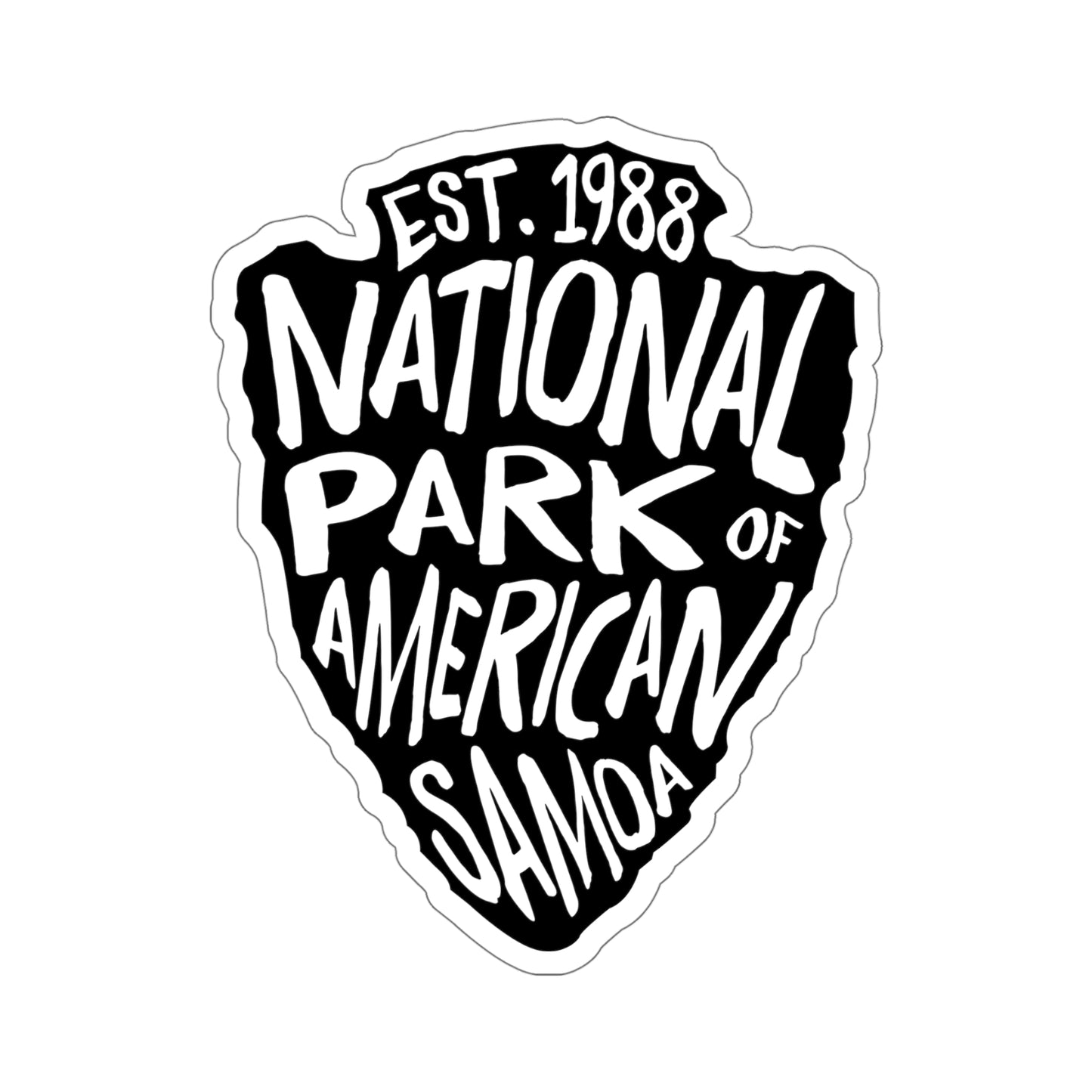 National Park of American Samoa Sticker - Arrow Head Design