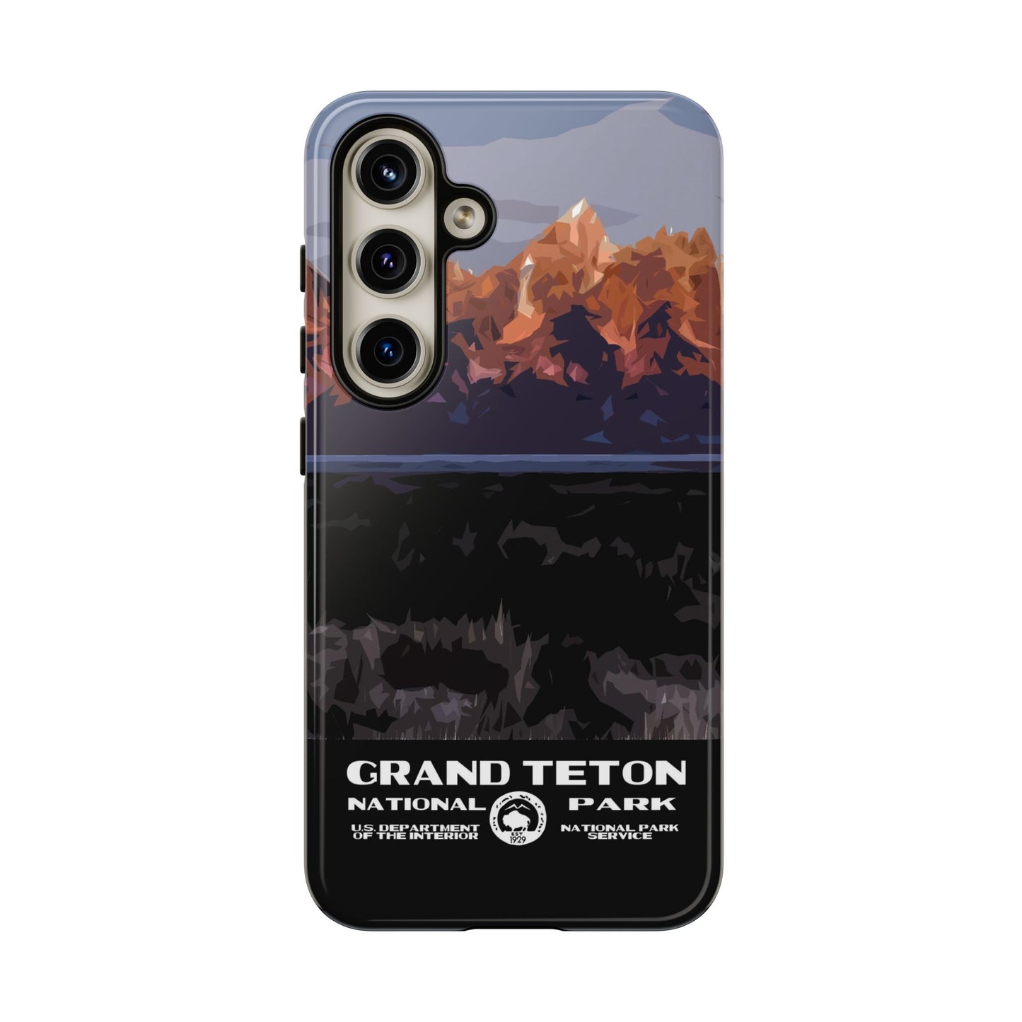 Grand Teton National Park Phone Case - WPA Style