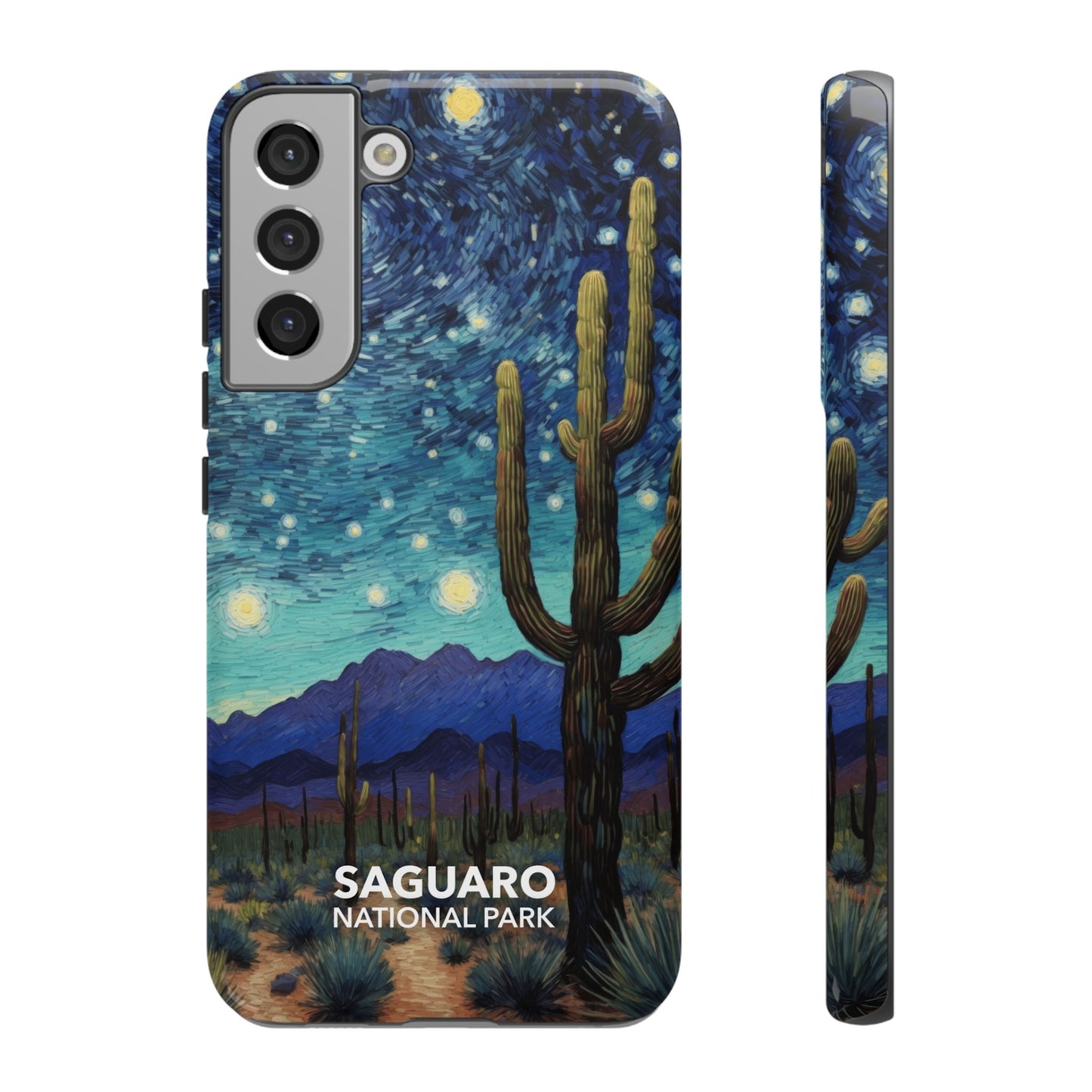 Saguaro National Park Phone Case - Starry Night