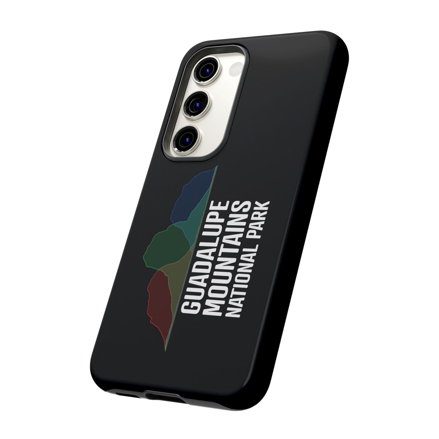 Guadalupe Mountains National Park Phone Case - Histogram Design