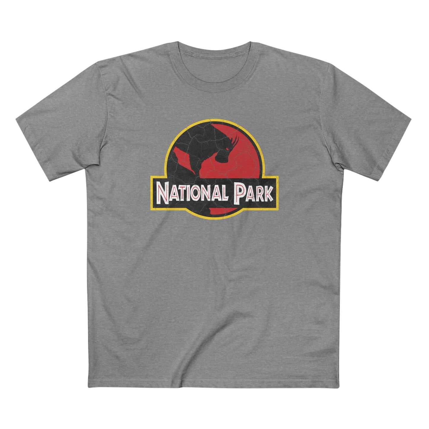 Mountain Goat National Park T-Shirt - Parody Logo