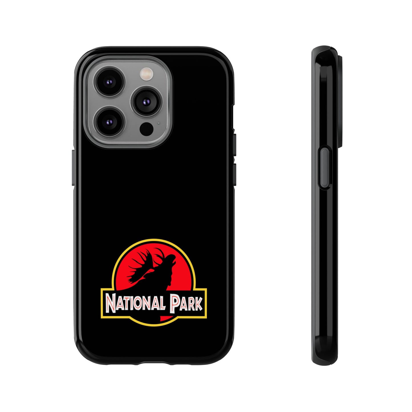 Moose National Park Phone Case - Parody Logo