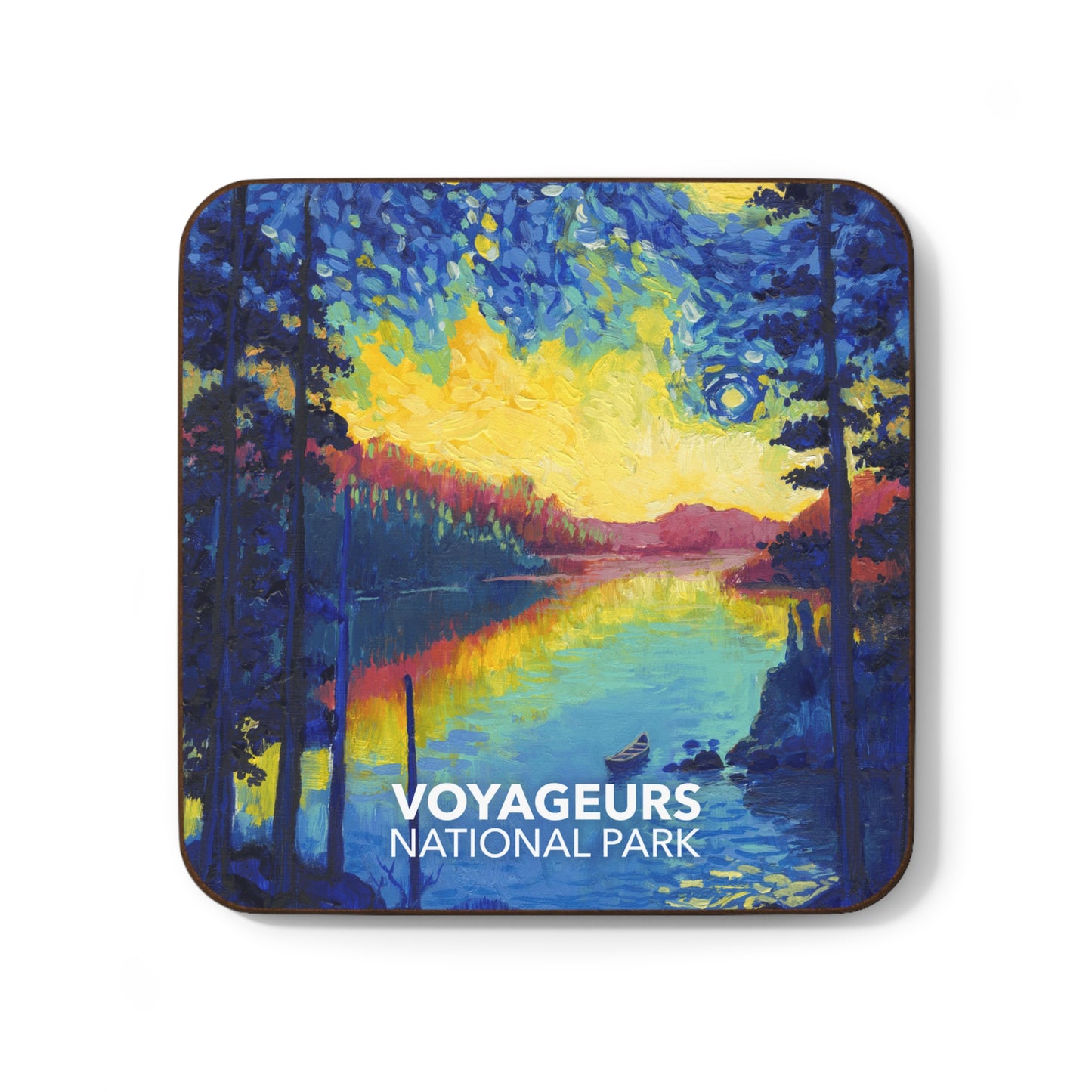 Voyageurs National Park Coaster - The Starry Night