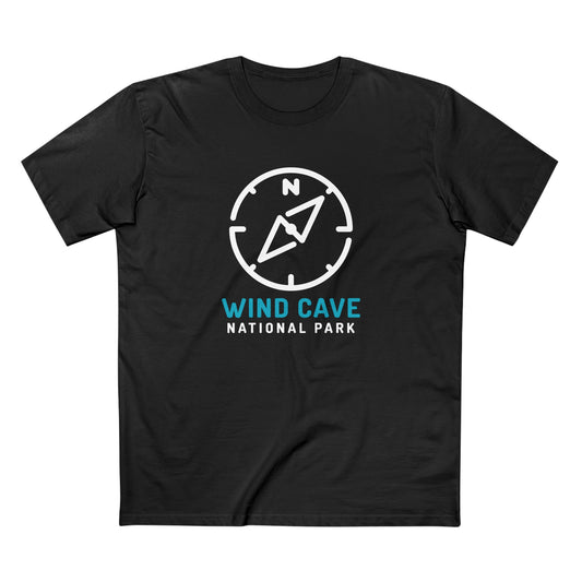 Wind Cave National Park T-Shirt Compass Design