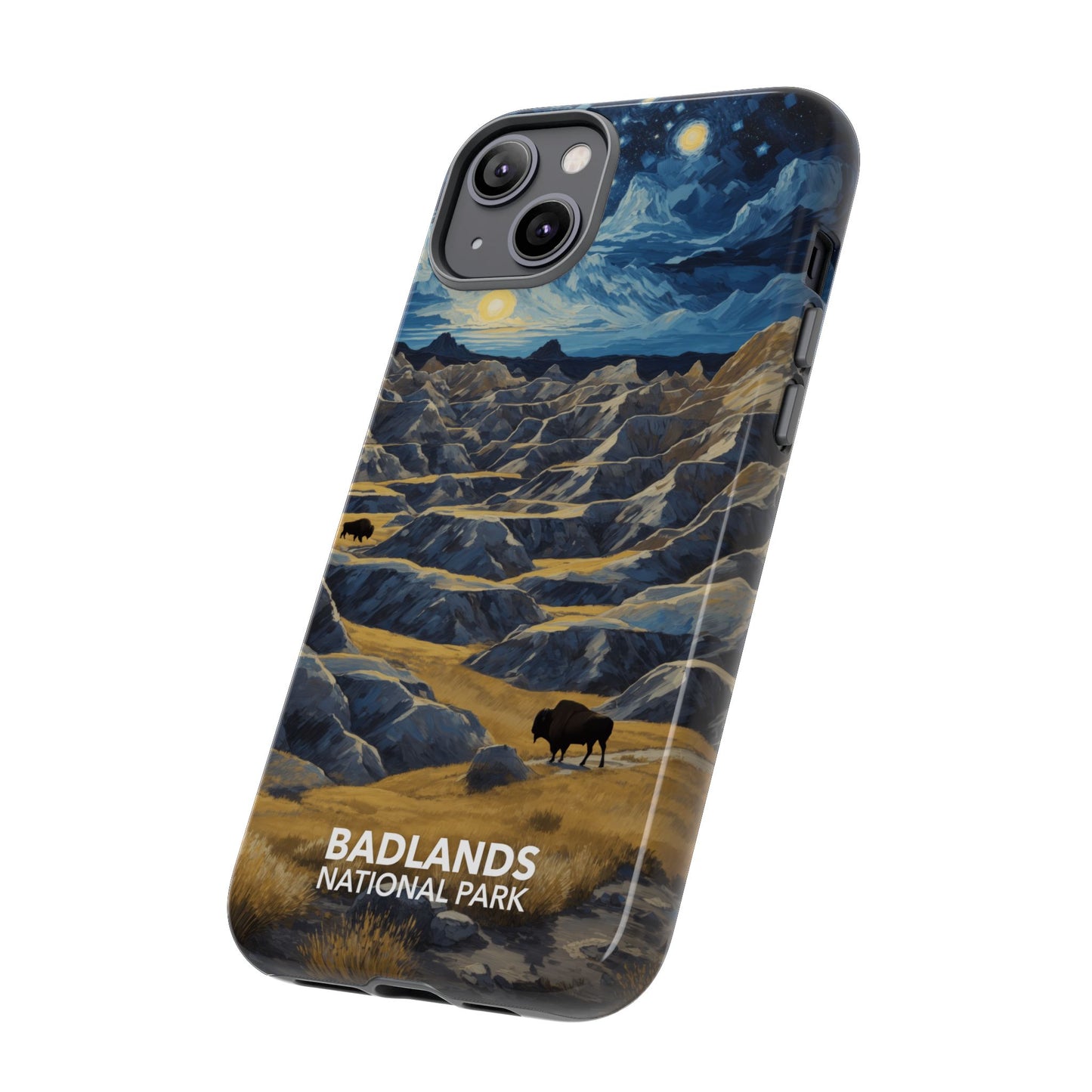 Badlands National Park Phone Case - Starry Night