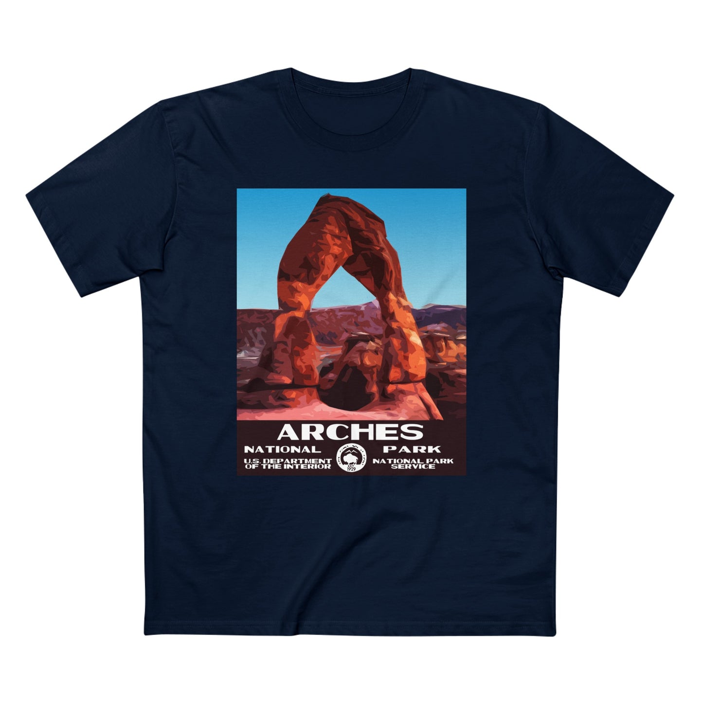 Arches Men's Cotton Crew T-Shirt