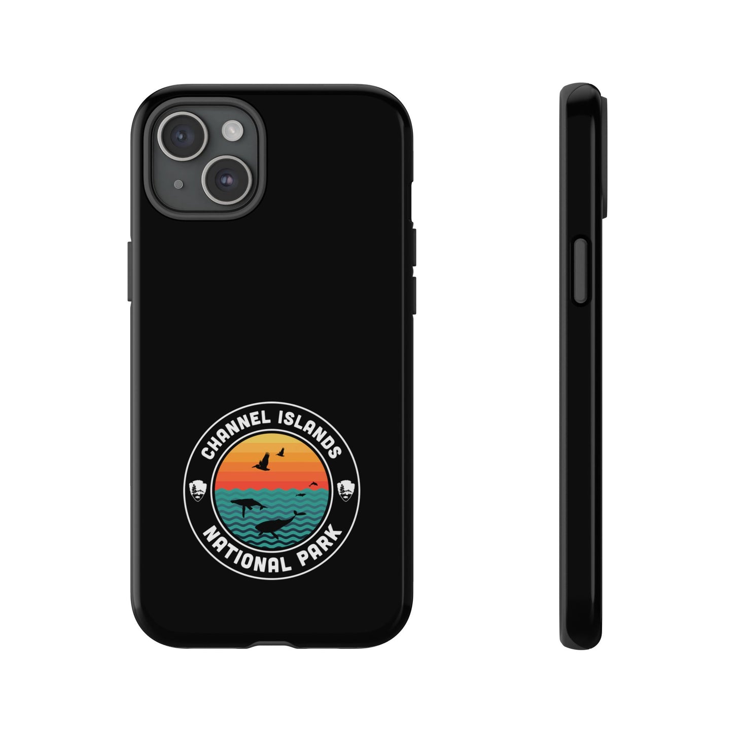 Channel Islands National Park Phone Case - Round Emblem Design