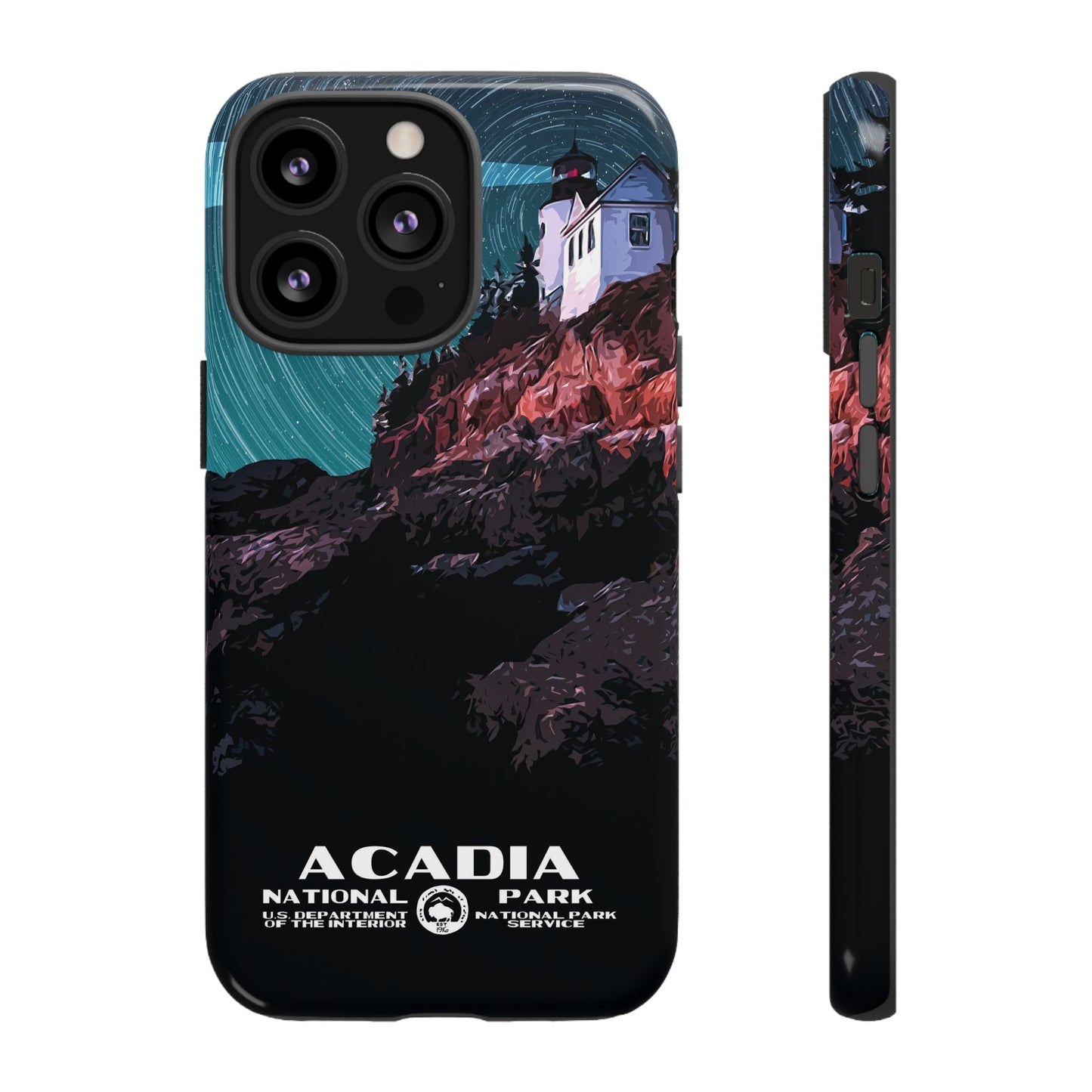 Acadia National Park Phone Case - WPA Style