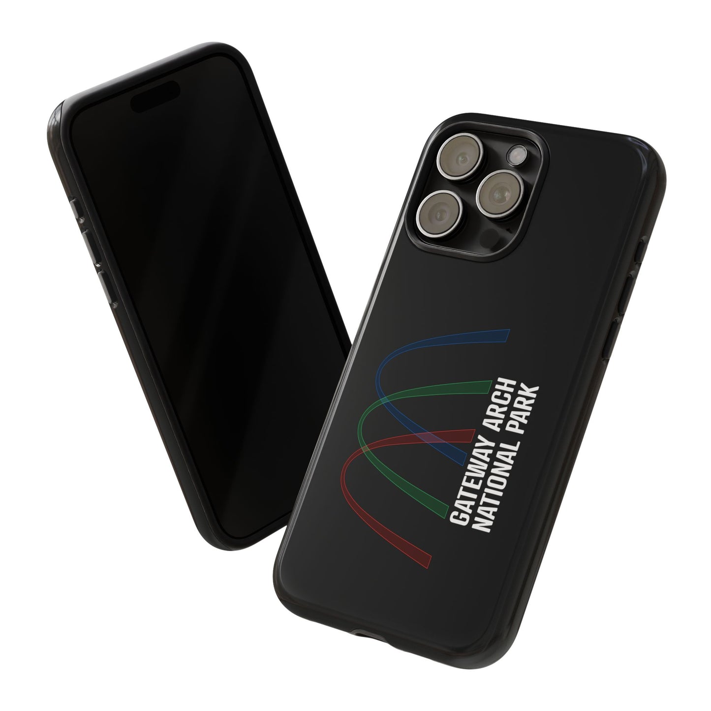 Gateway Arch National Park Phone Case - Histogram Design