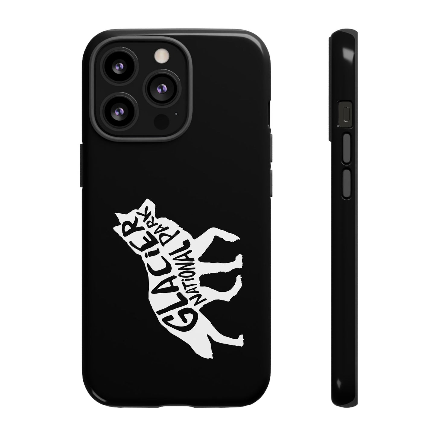 Glacier National Park Phone Case - Wolf Design