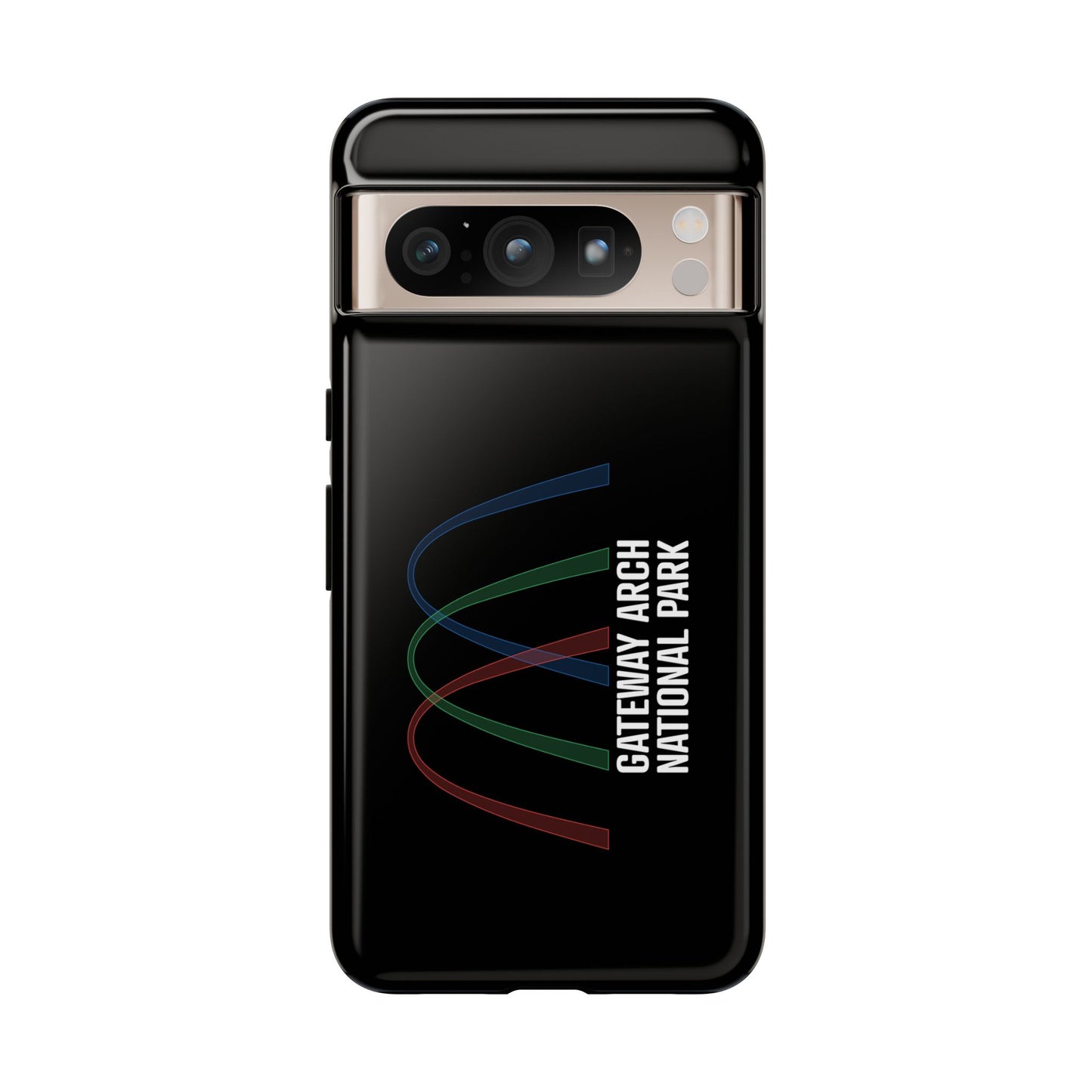 Gateway Arch National Park Phone Case - Histogram Design