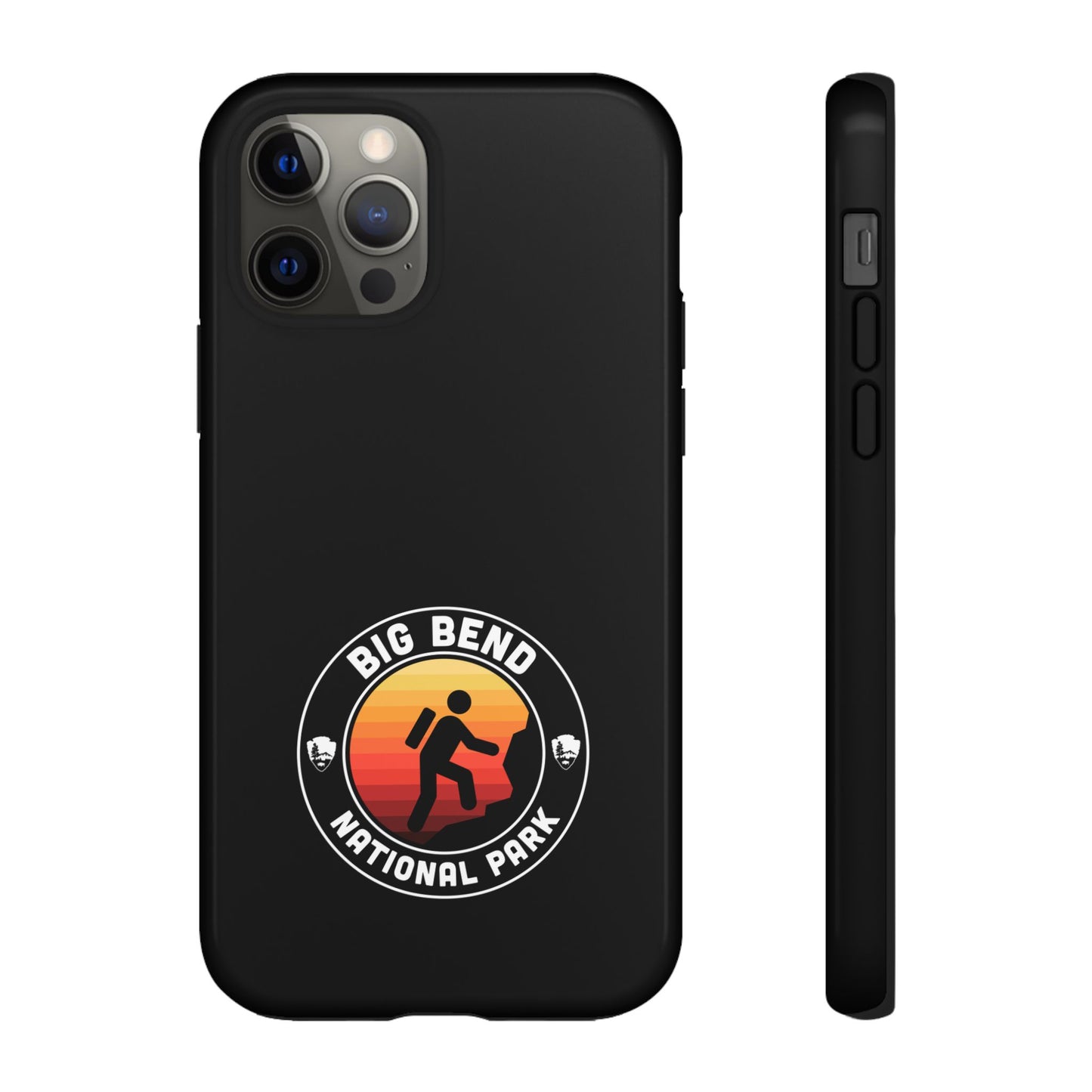 Big Bend National Park Phone Case - Round Emblem Design