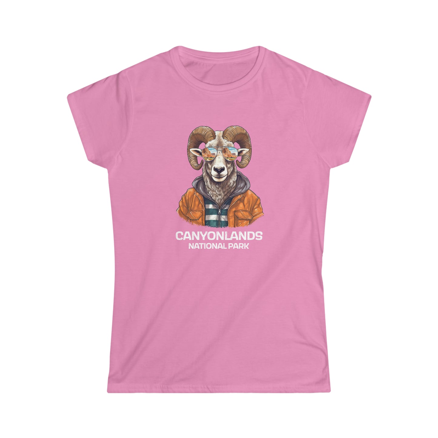 Canyonlands National Park Women's T-Shirt - Cool Bighorn Sheep