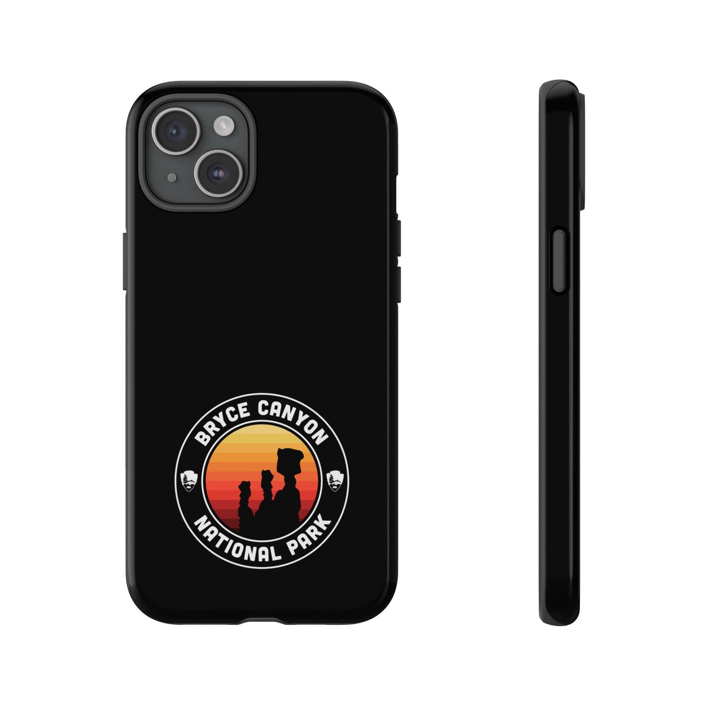 Bryce Canyon National Park Phone Case - Round Emblem Design