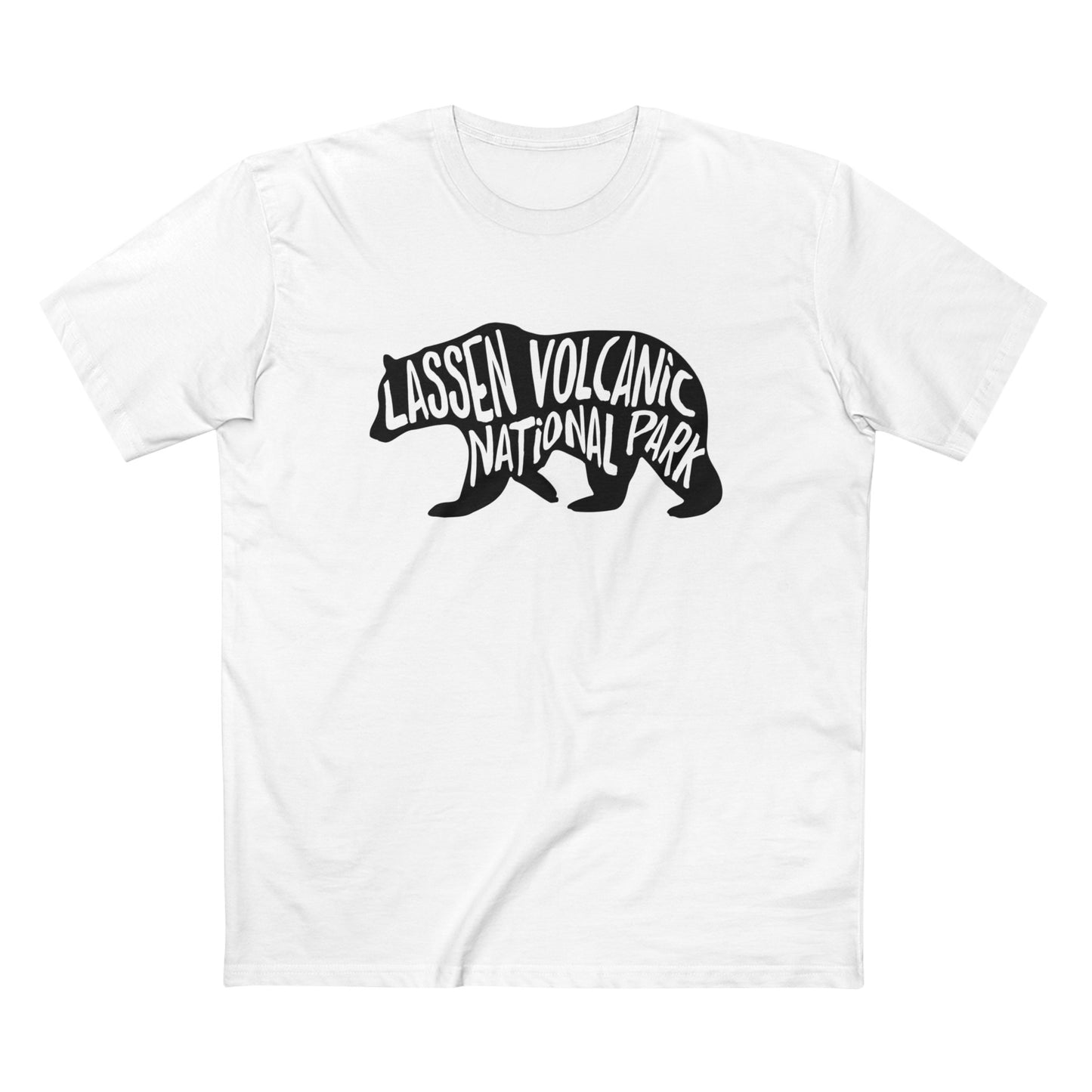 Lassen Volcanic National Park T-Shirt - Black Bear