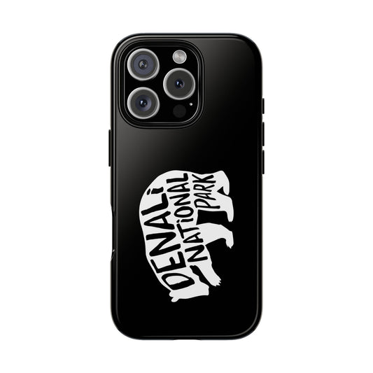 Denali National Park Phone Case - Grizzly Bear Design