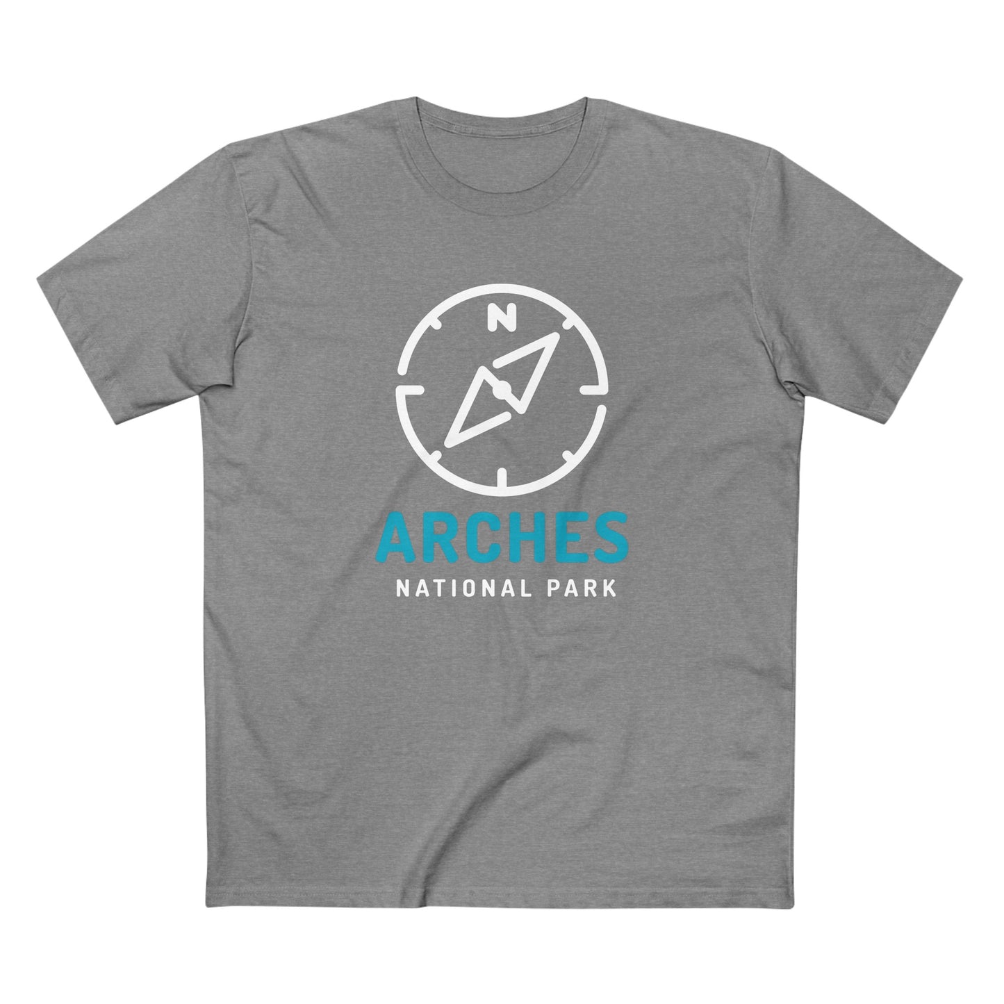 Arches National Park T-Shirt Compass Design