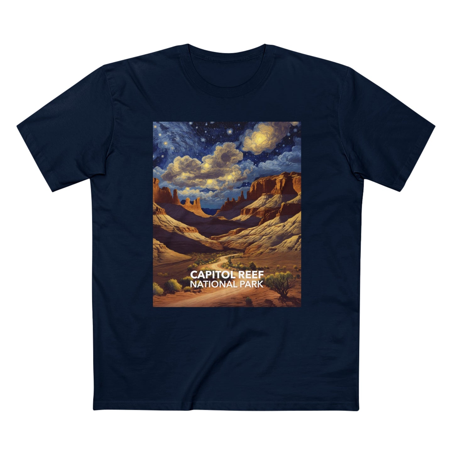 Capitol Reef National Park T-Shirt - The Starry Night