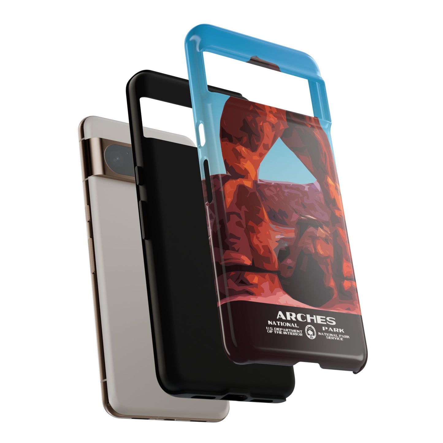 Arches National Park Phone Case - WPA Style