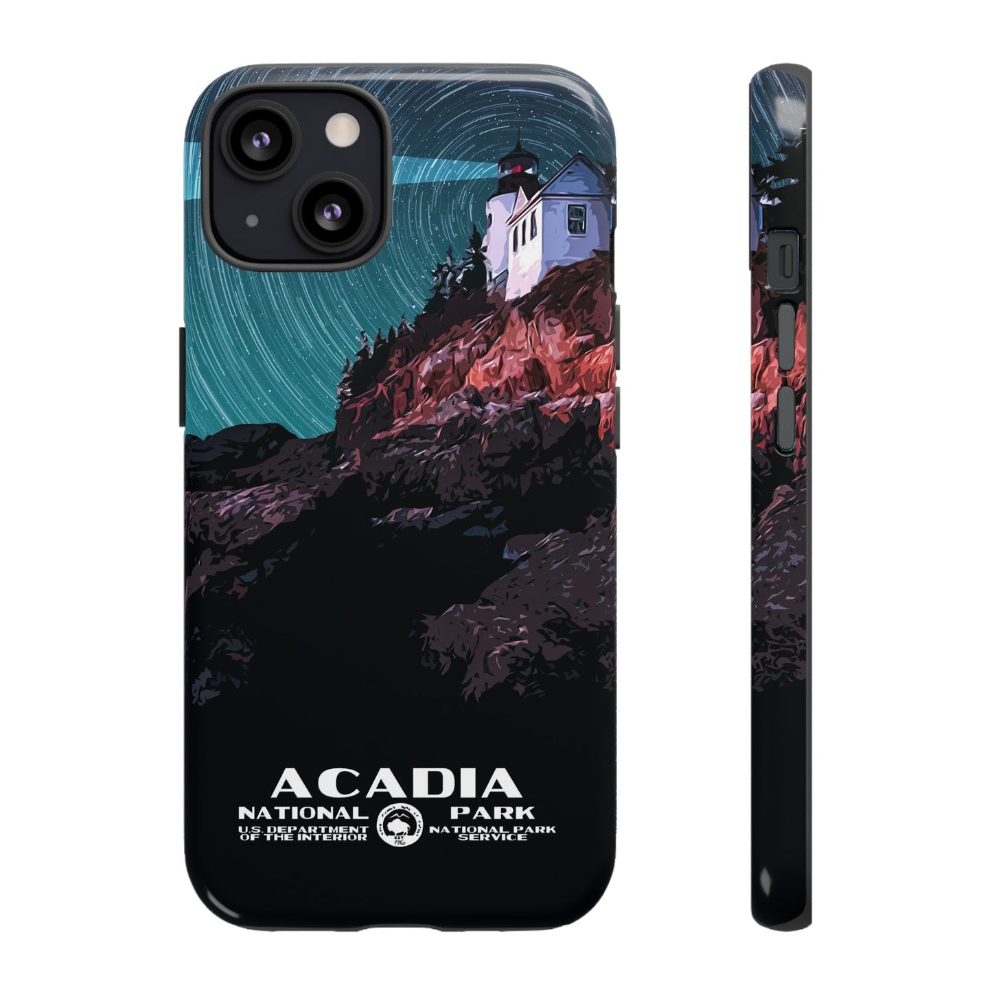 Acadia National Park Phone Case - WPA Style