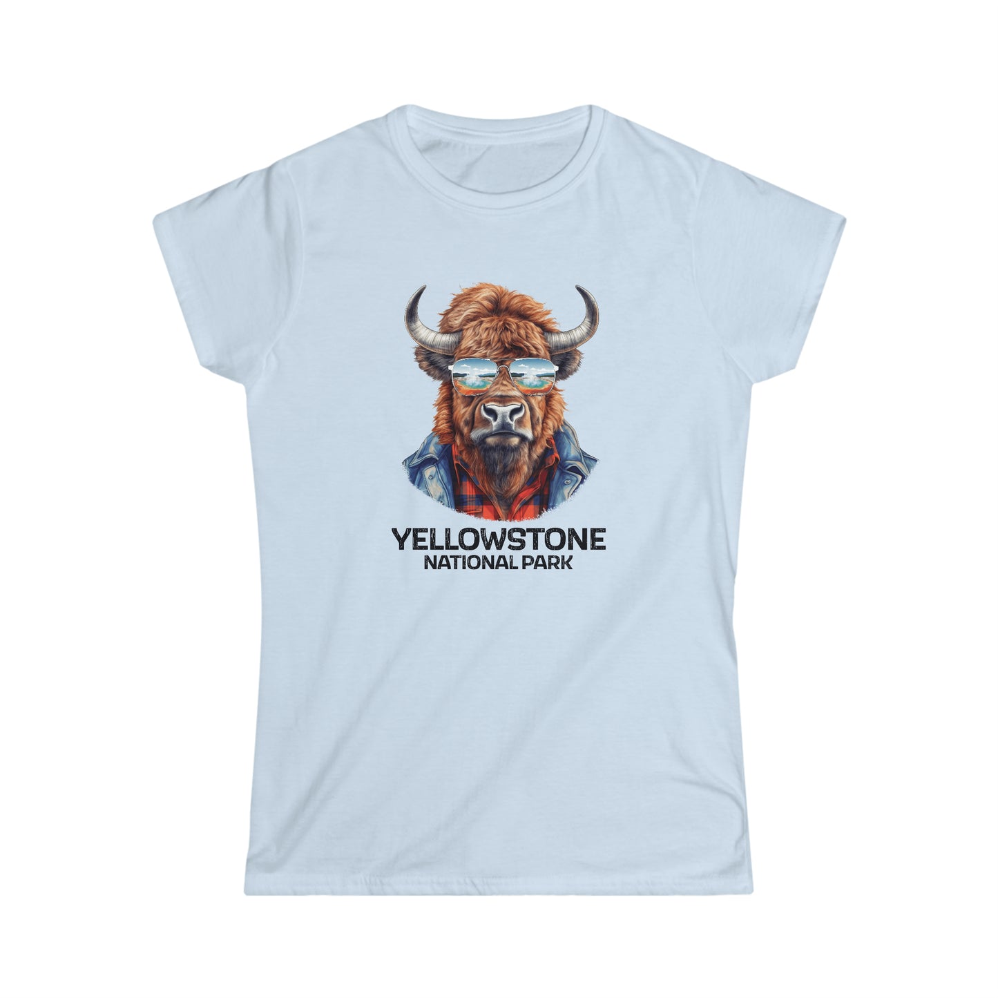 Yellowstone National Park Women's T-Shirt - Cool Bison