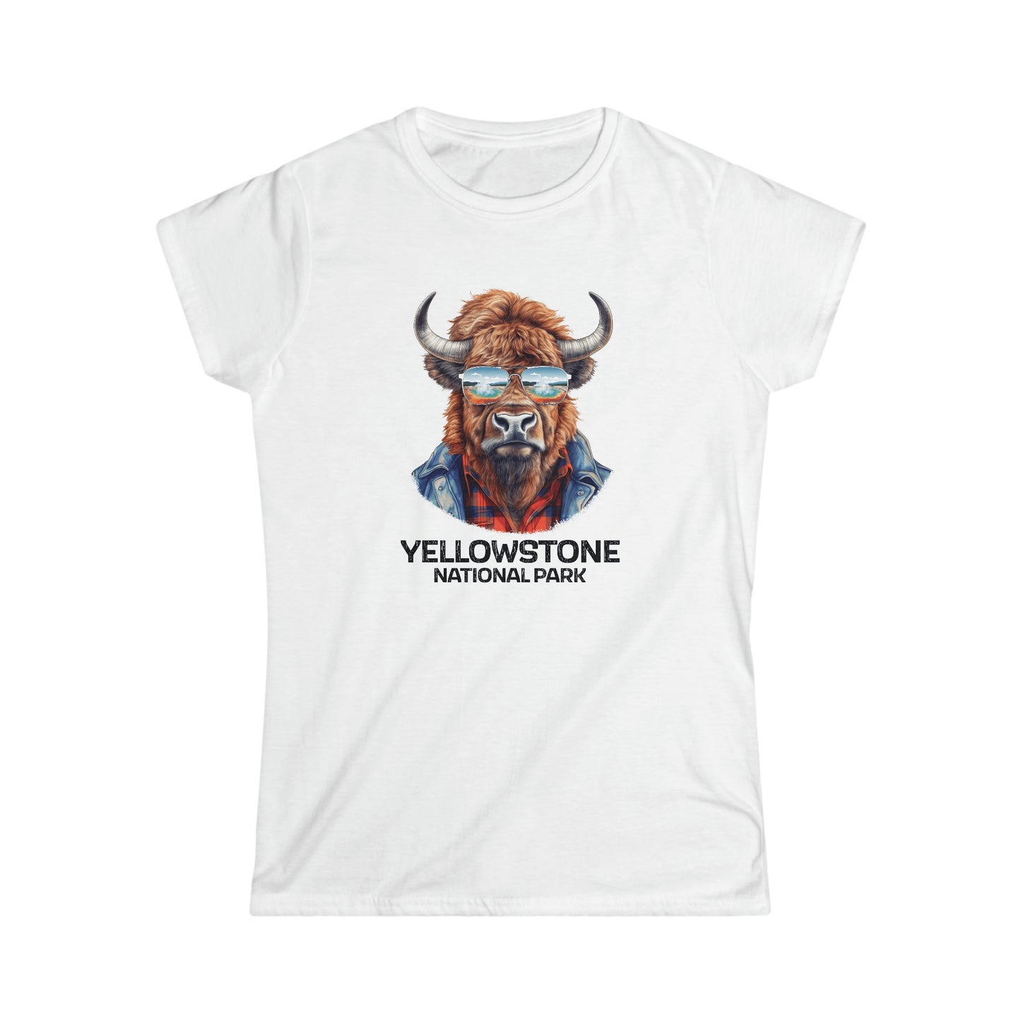 Yellowstone National Park Women's T-Shirt - Cool Bison