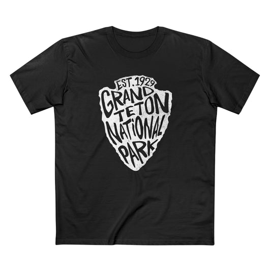 Grand Teton National Park T-Shirt - Arrowhead Design