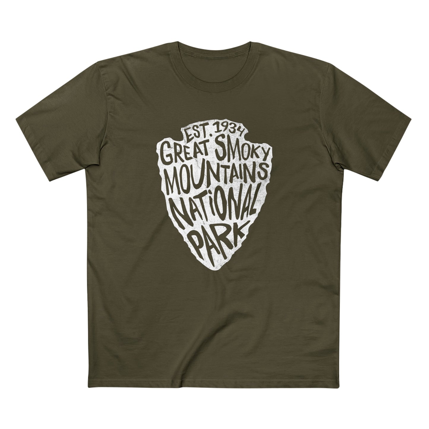 Great Smoky Mountains National Park T-Shirt - Arrowhead Design