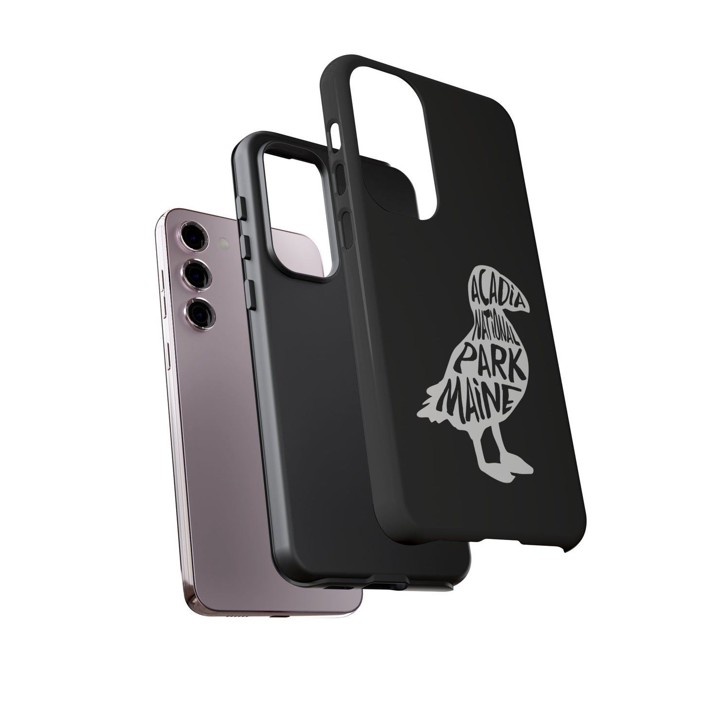 Acadia National Park Phone Case - Puffin Design