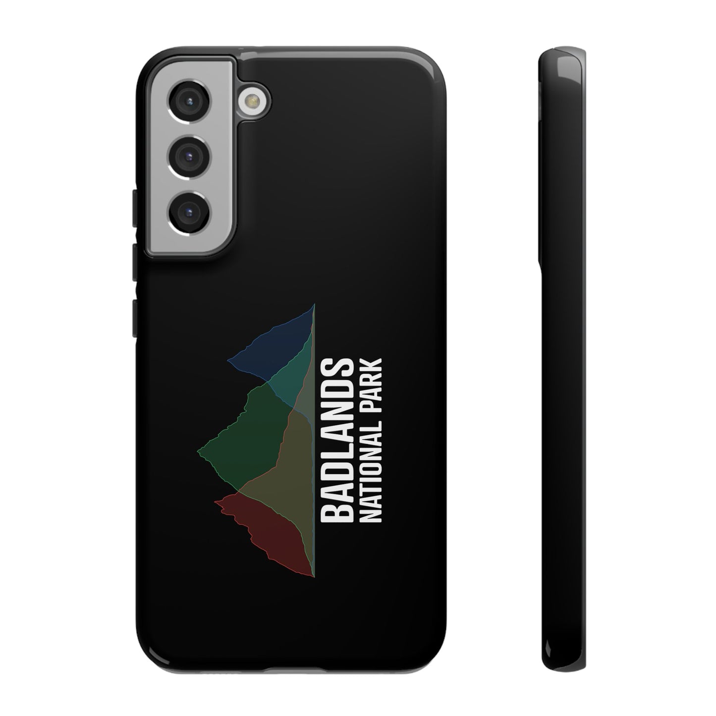 Badlands National Park Phone Case - Histogram Design