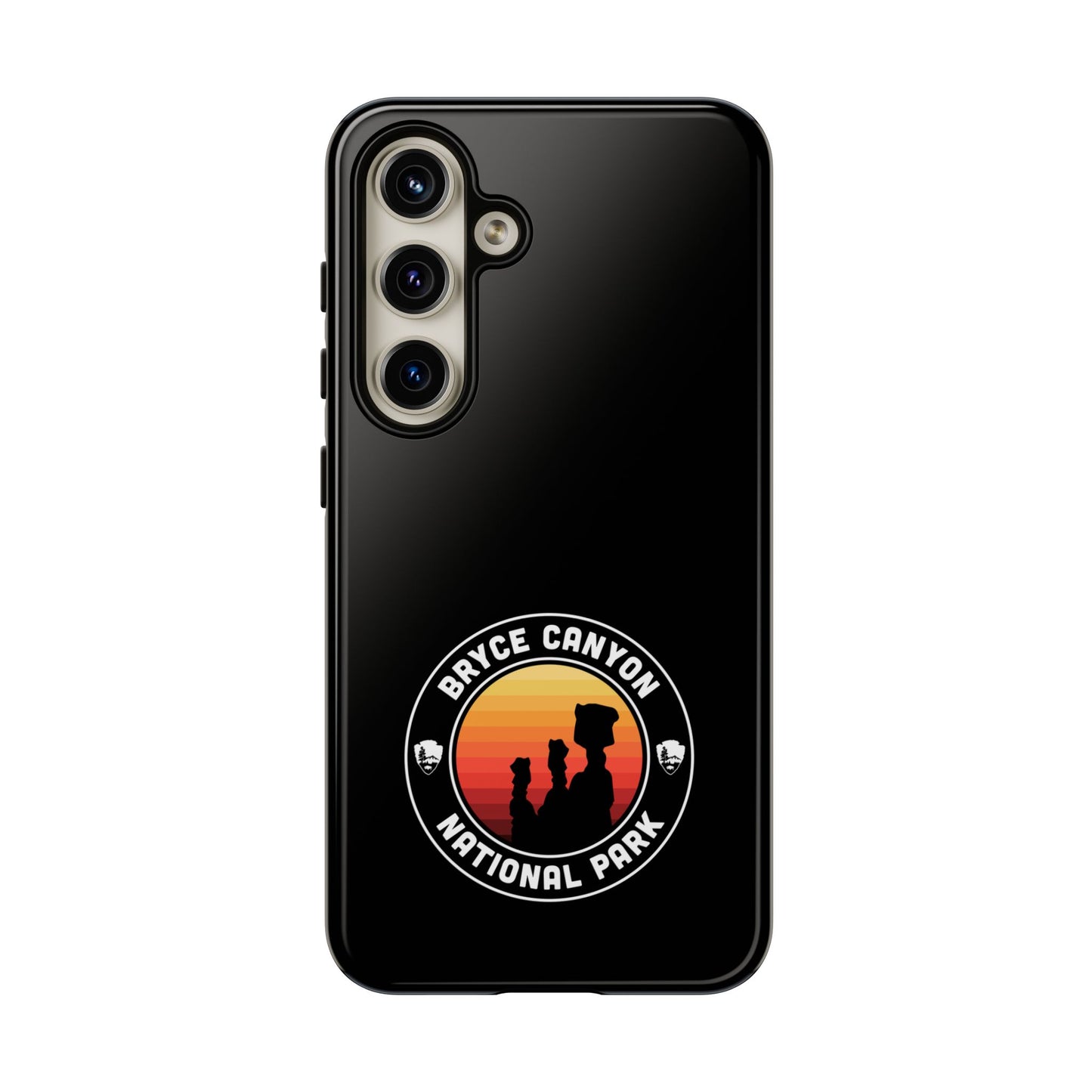 Bryce Canyon National Park Phone Case - Round Emblem Design