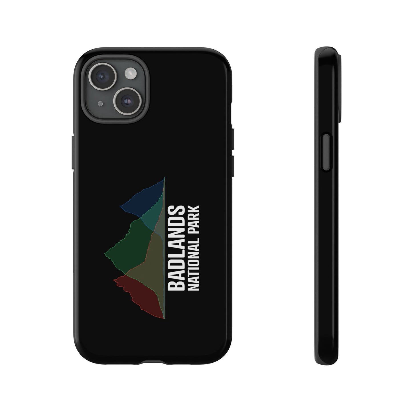 Badlands National Park Phone Case - Histogram Design