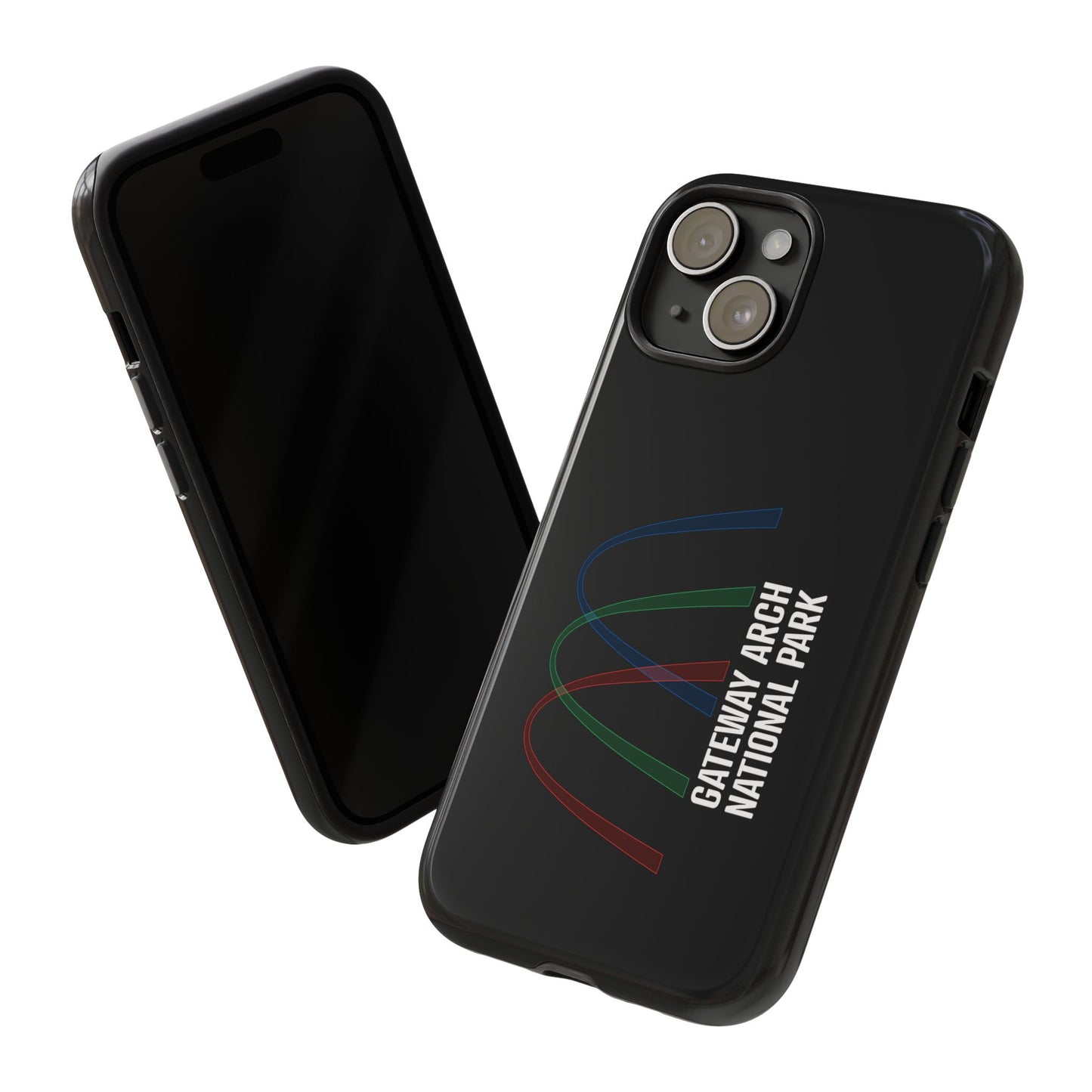 Gateway Arch National Park Phone Case - Histogram Design