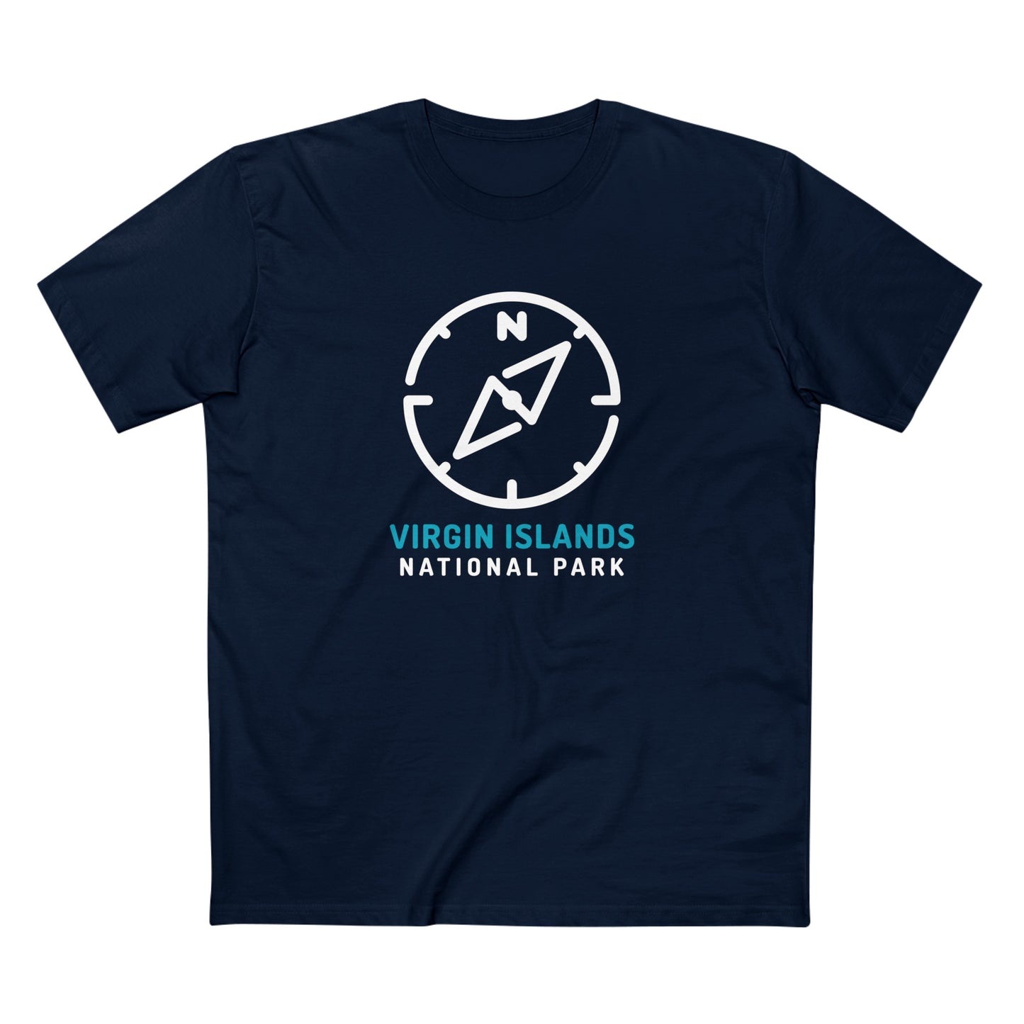 Virgin Islands National Park T-Shirt Compass Design