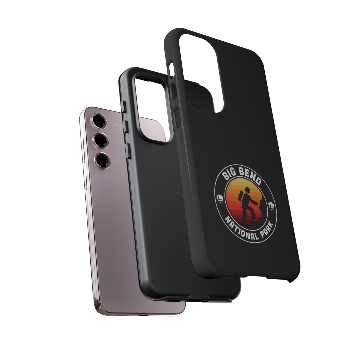 Big Bend National Park Phone Case - Round Emblem Design