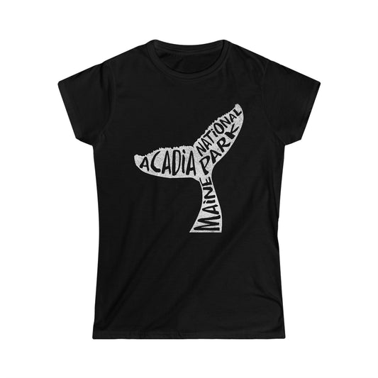 Acadia National Park Women's T-Shirt - Whale Tail