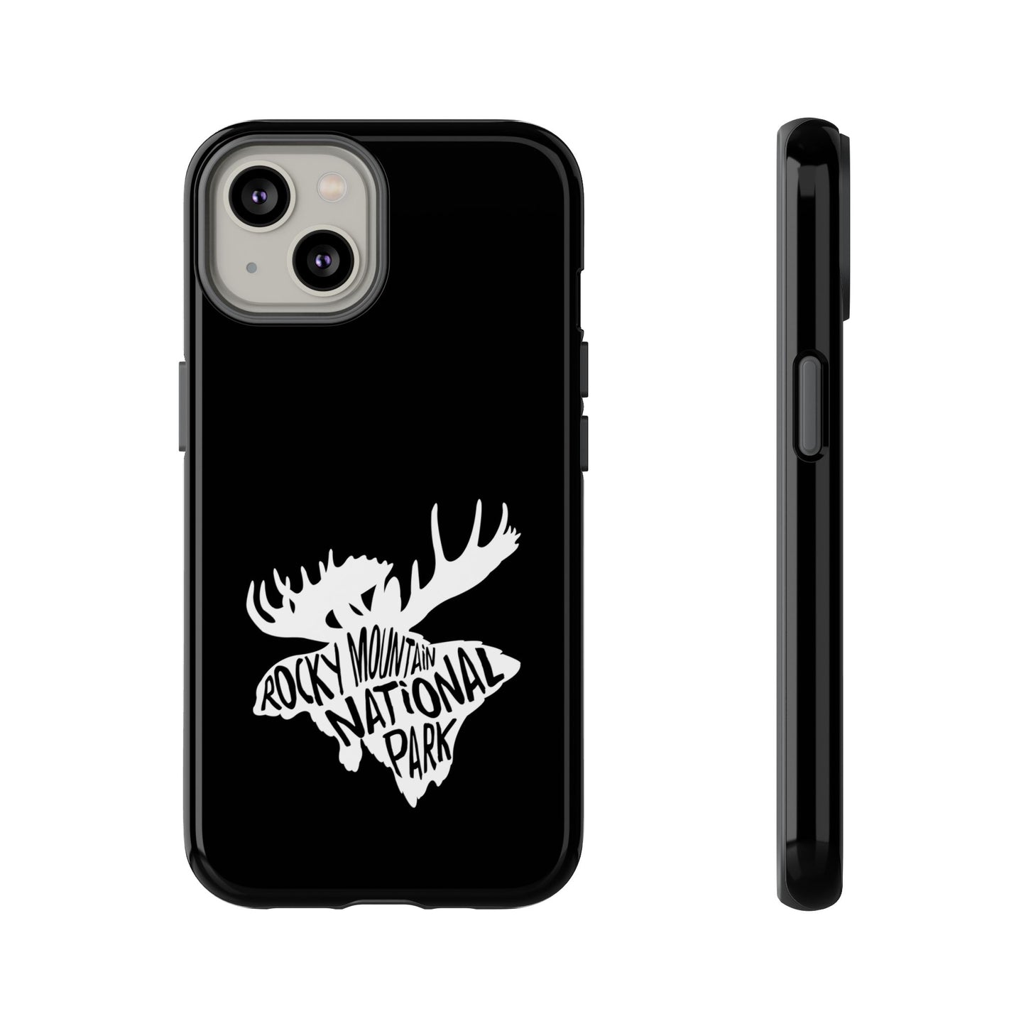 Rocky Mountain National Park Phone Case - Moose Design