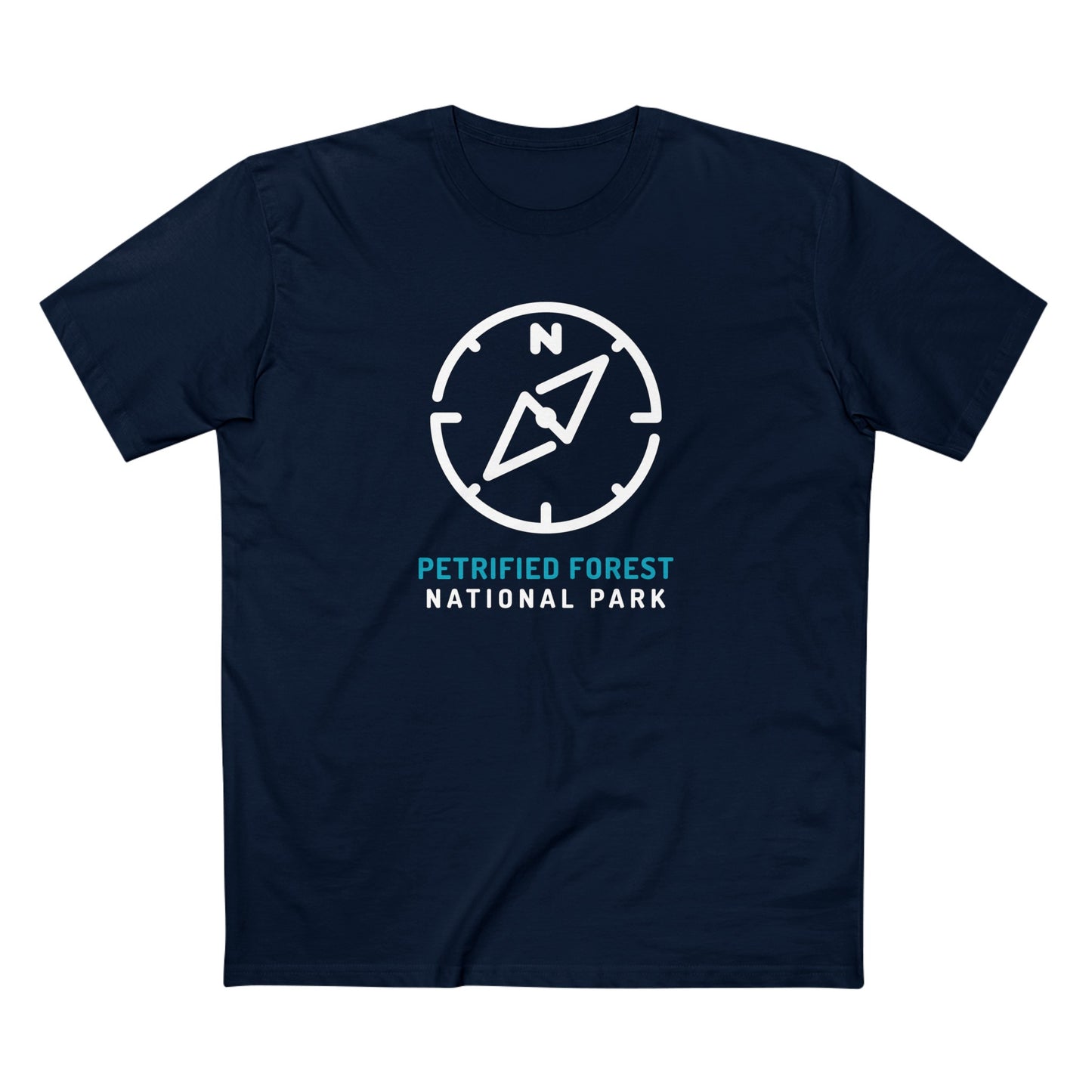 Petrified Forest National Park T-Shirt Compass Design